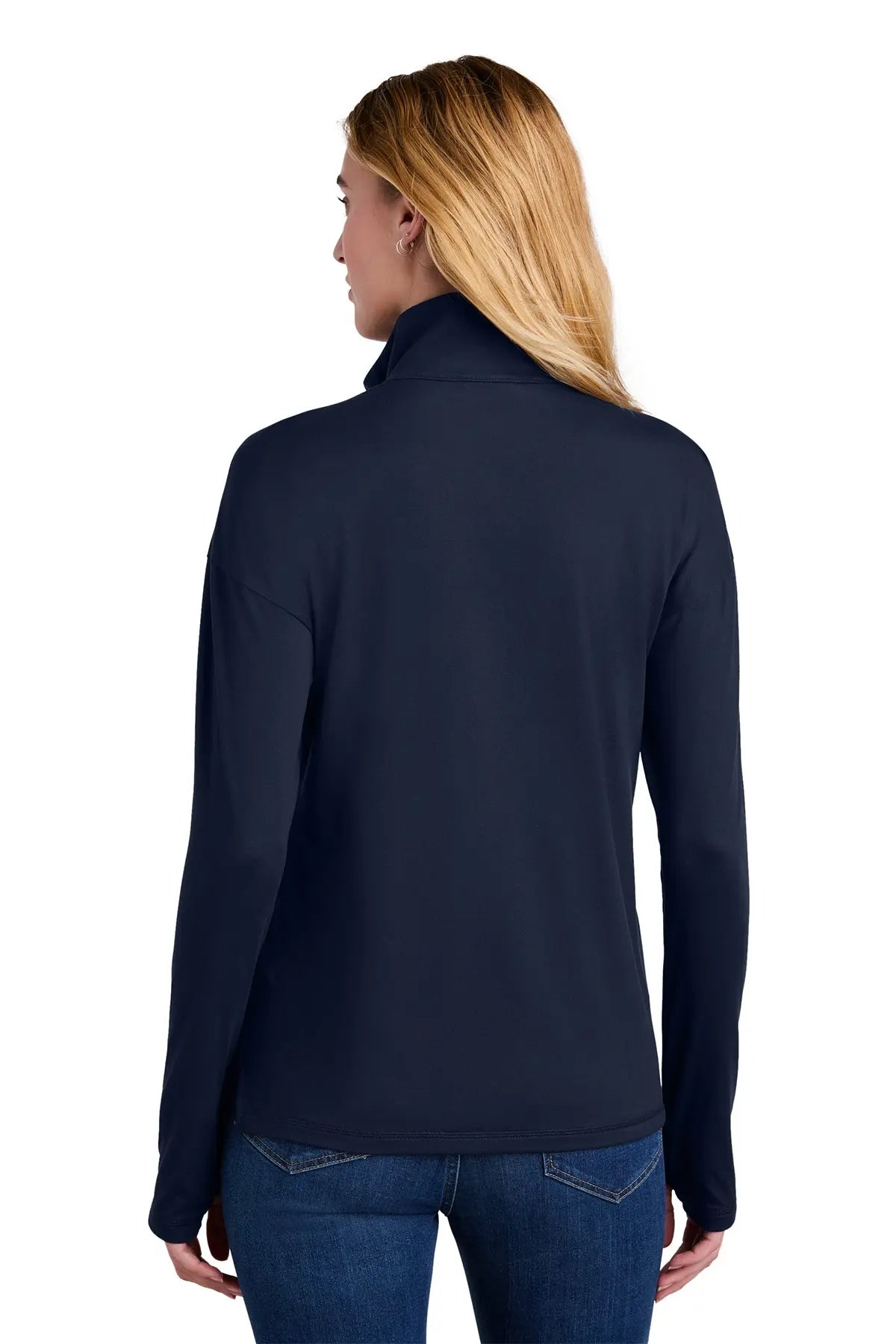 New Era® Women’s Power 1/2-Zip #LNEA228 Game Over Merch
