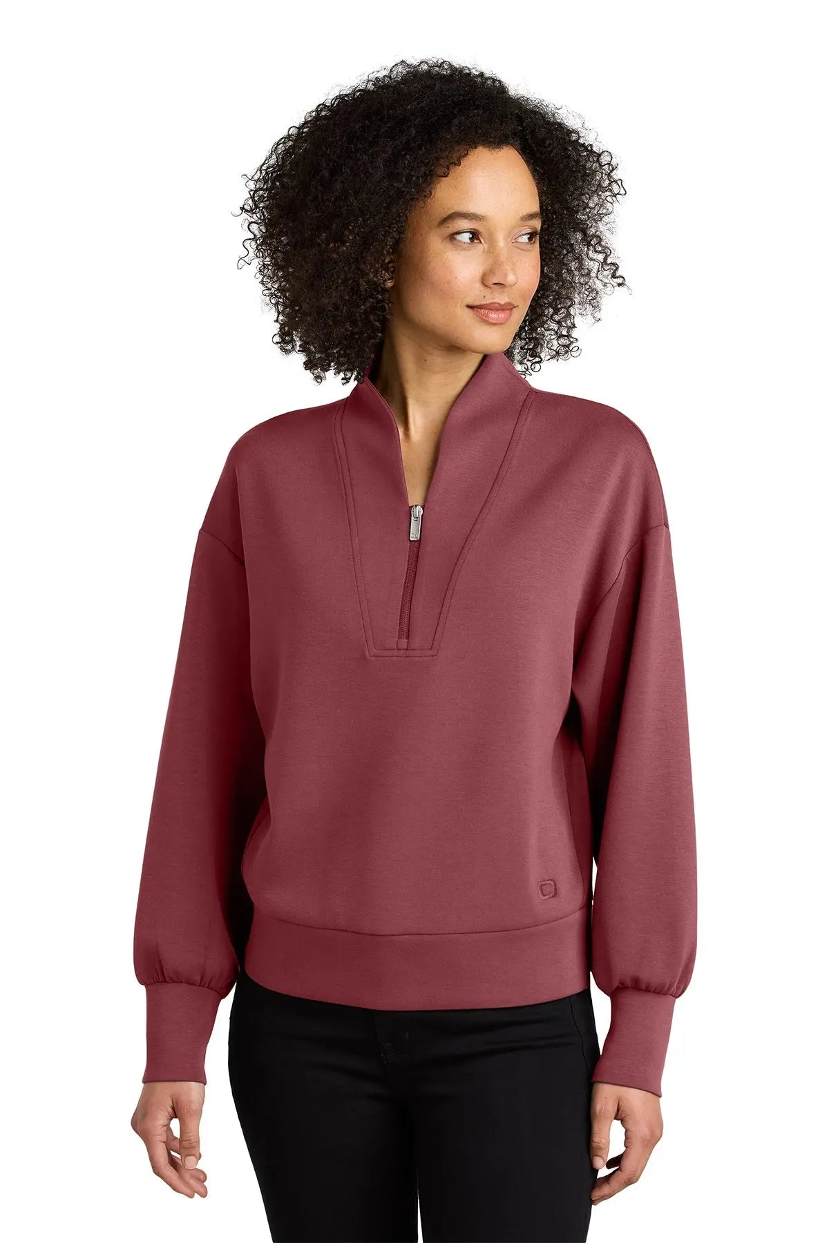 OGIO® Women’s Transcend 1/4-Zip #LOG861 Game Over Merch