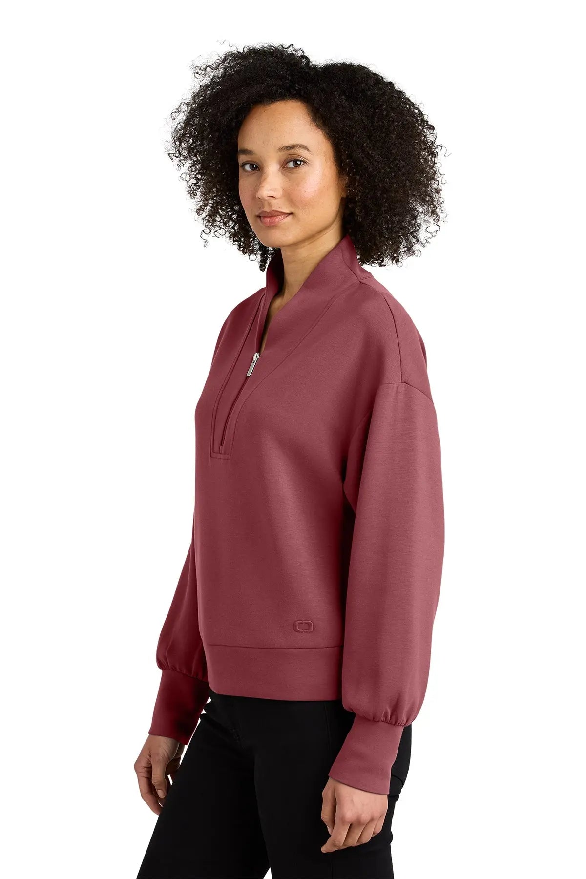 OGIO® Women’s Transcend 1/4-Zip #LOG861 Game Over Merch