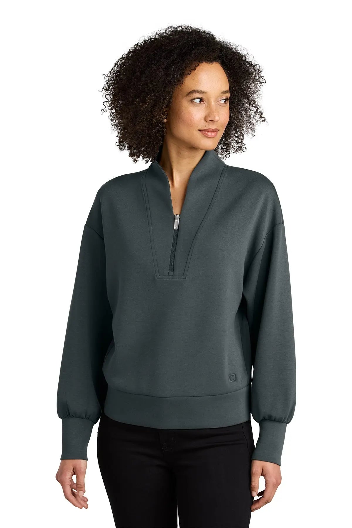 OGIO® Women’s Transcend 1/4-Zip #LOG861 Game Over Merch