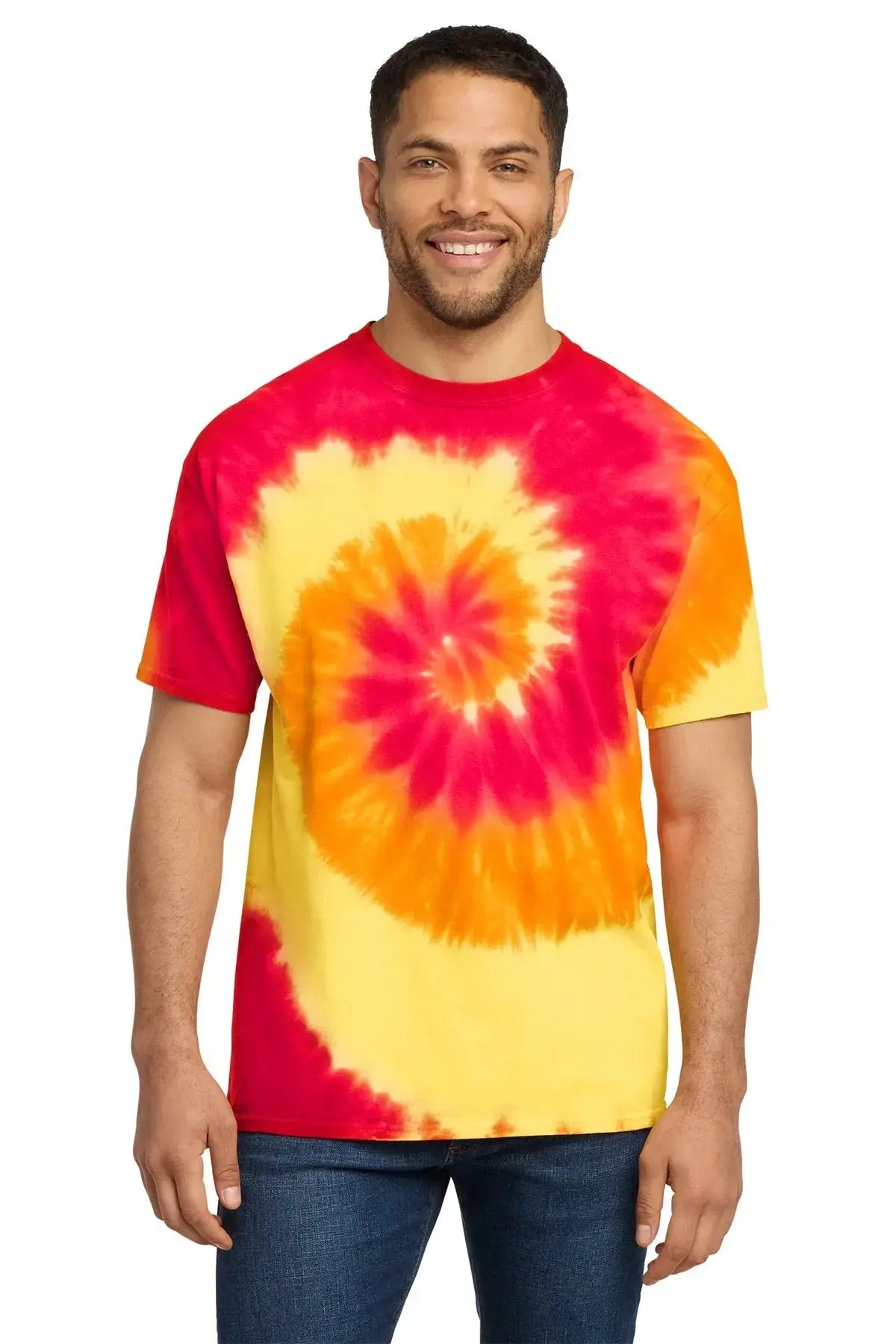 Port & Co™ Tie-Dye Tee #PC147 Game Over Merch