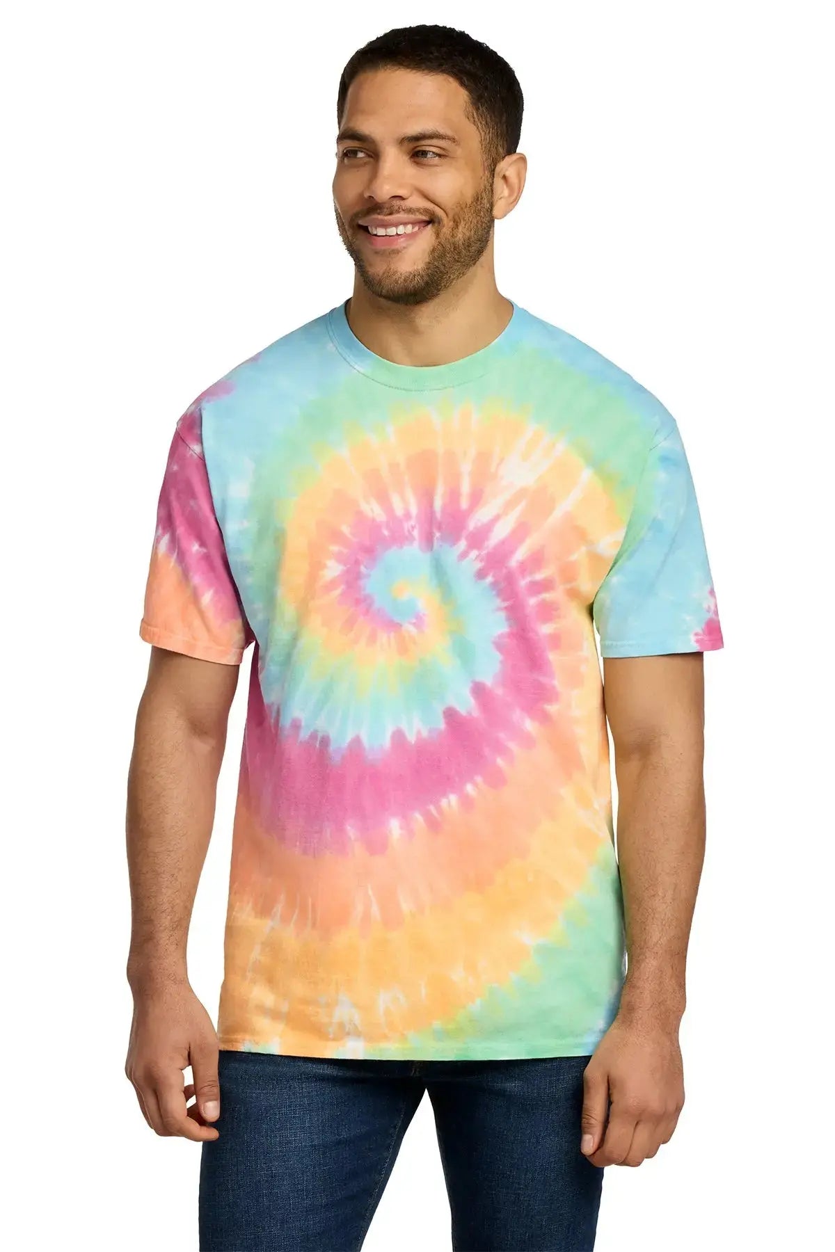 Port & Co™ Tie-Dye Tee #PC147 Game Over Merch