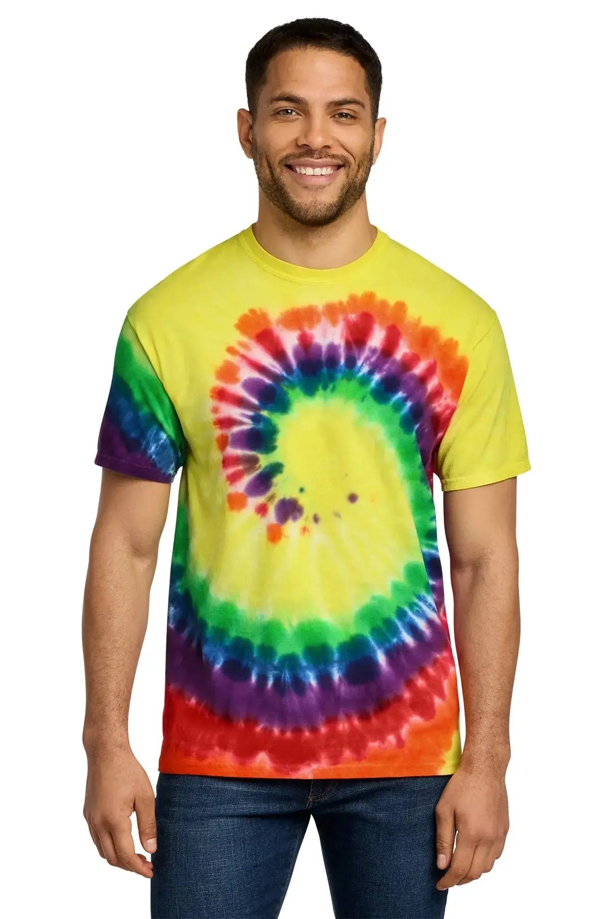 Port & Co™ Tie-Dye Tee #PC147 Game Over Merch