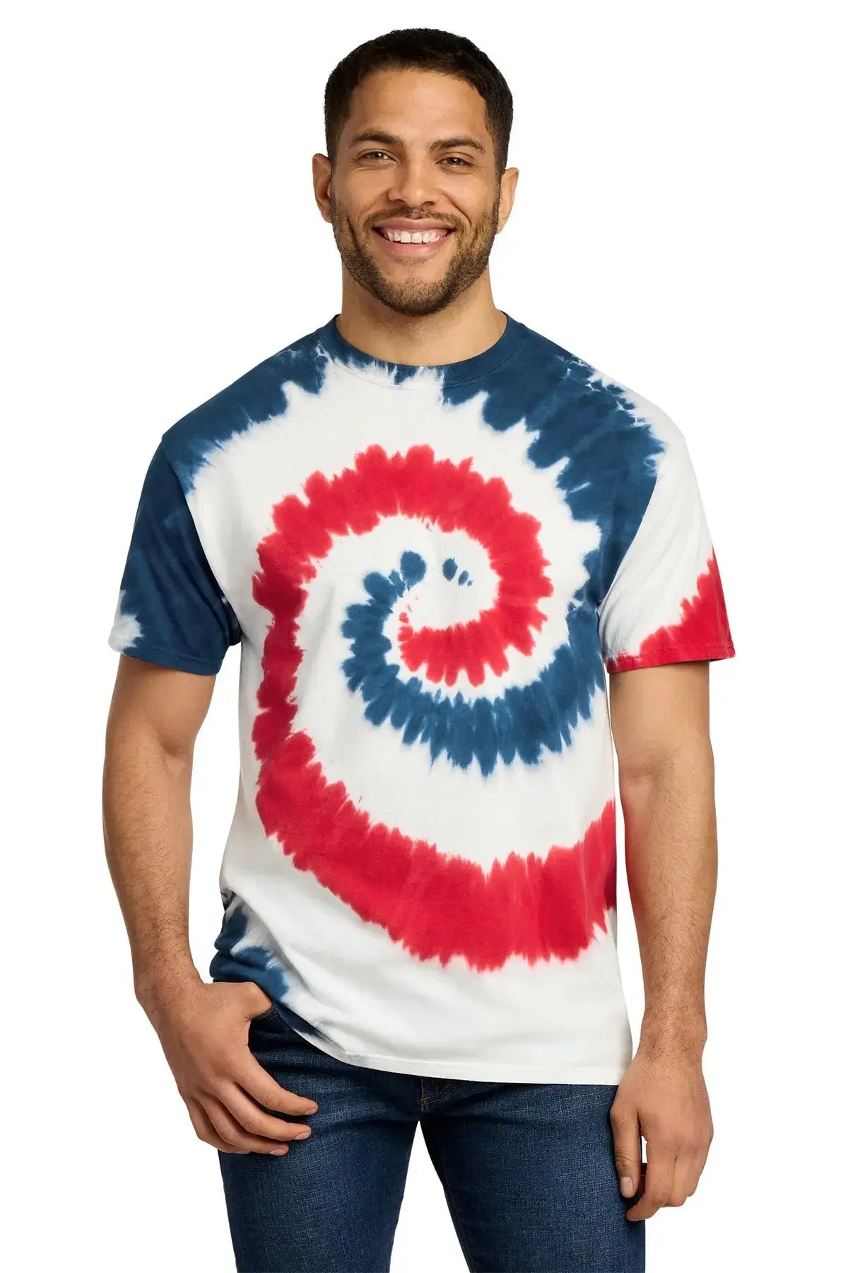 Port & Co™ Tie-Dye Tee #PC147 Game Over Merch