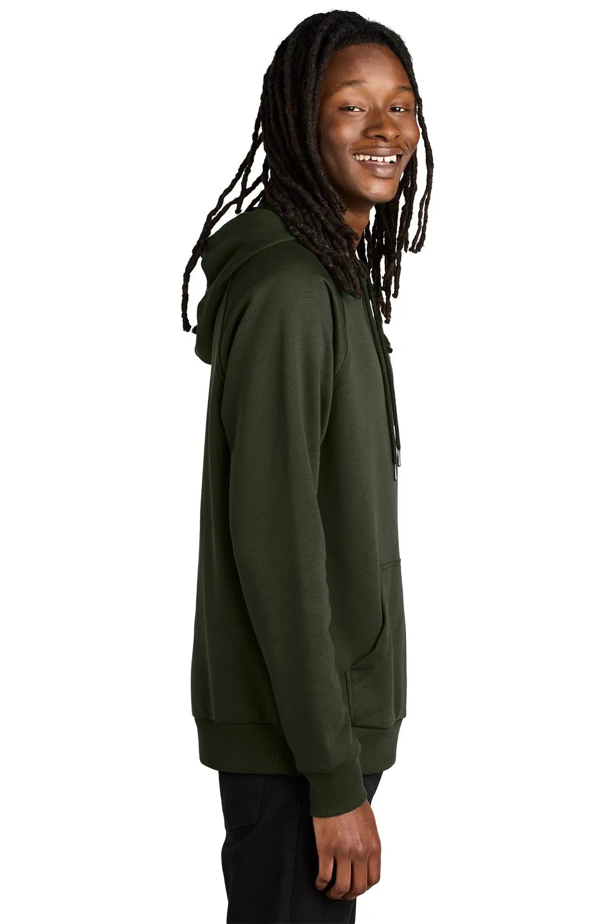 Allmade® Unisex Organic CVC Fleece Pullover Hoodie #AL5000
