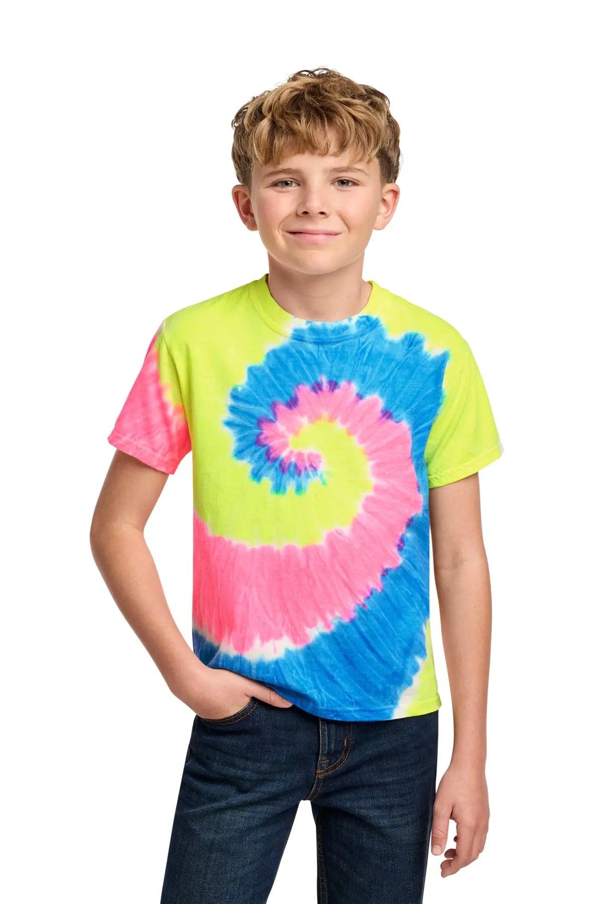 Port & Co™ Youth Tie-Dye Tee #PC147Y