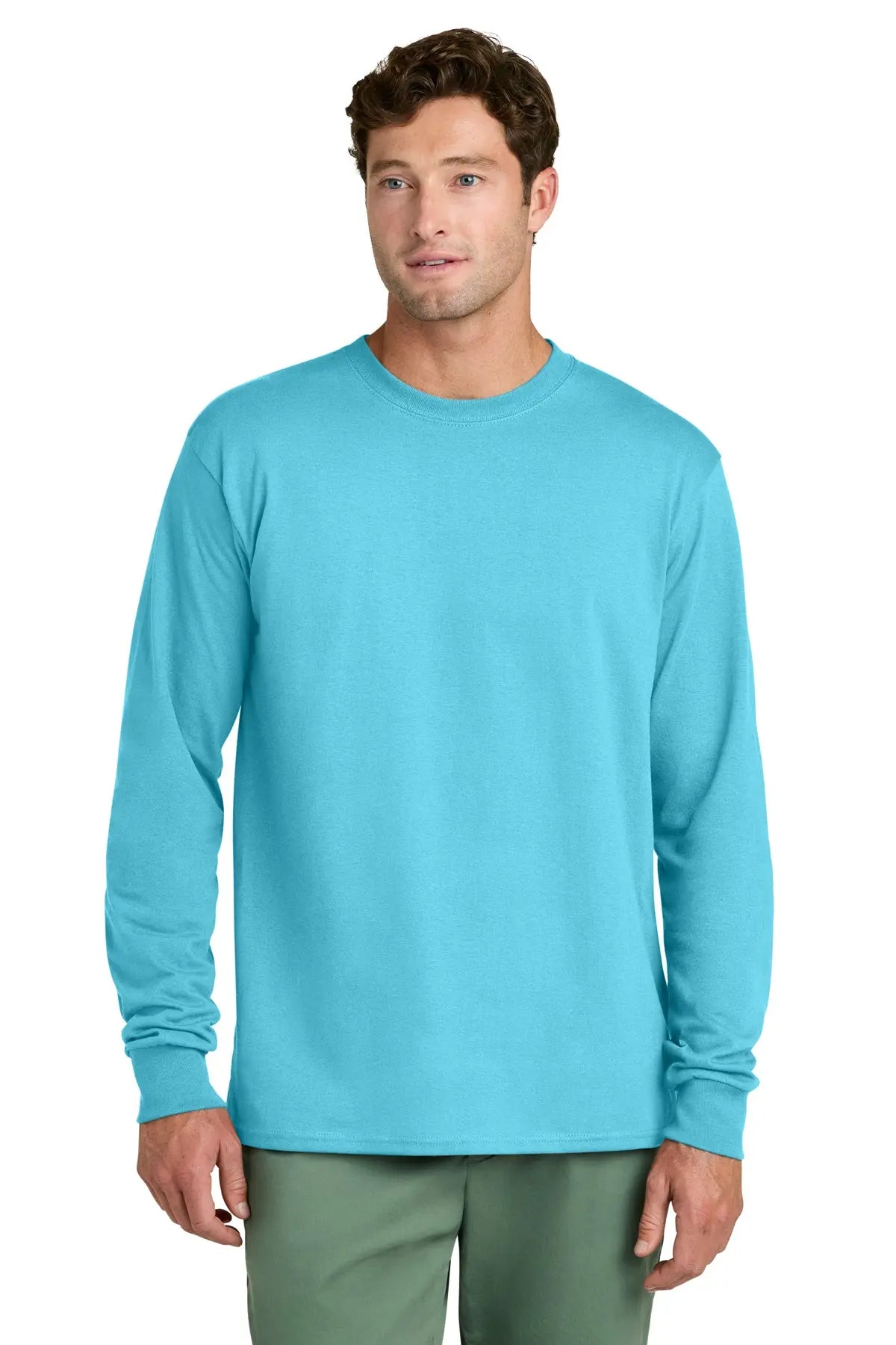 Port & Co™ Long Sleeve Core Cotton Tee #PC54LS
