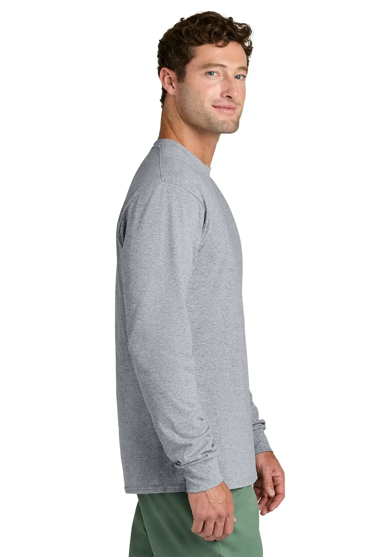 Port & Co™ Long Sleeve Core Cotton Tee #PC54LS