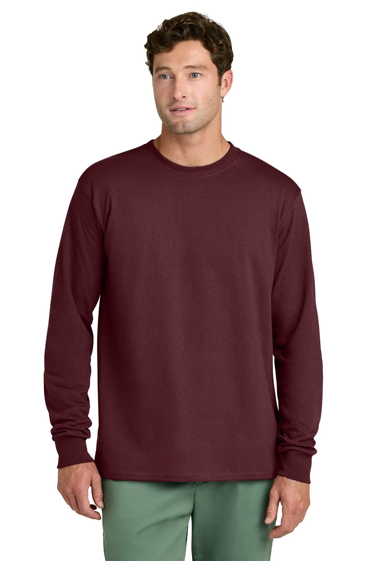 Port & Co™ Long Sleeve Core Cotton Tee #PC54LS