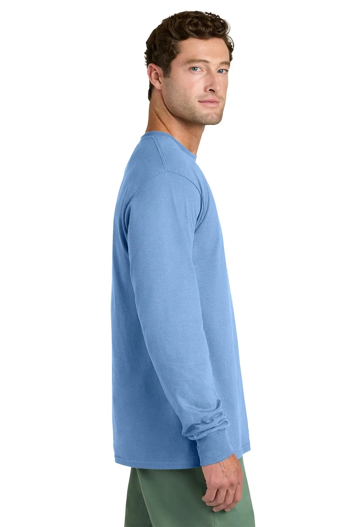 Port & Co™ Long Sleeve Core Cotton Tee #PC54LS
