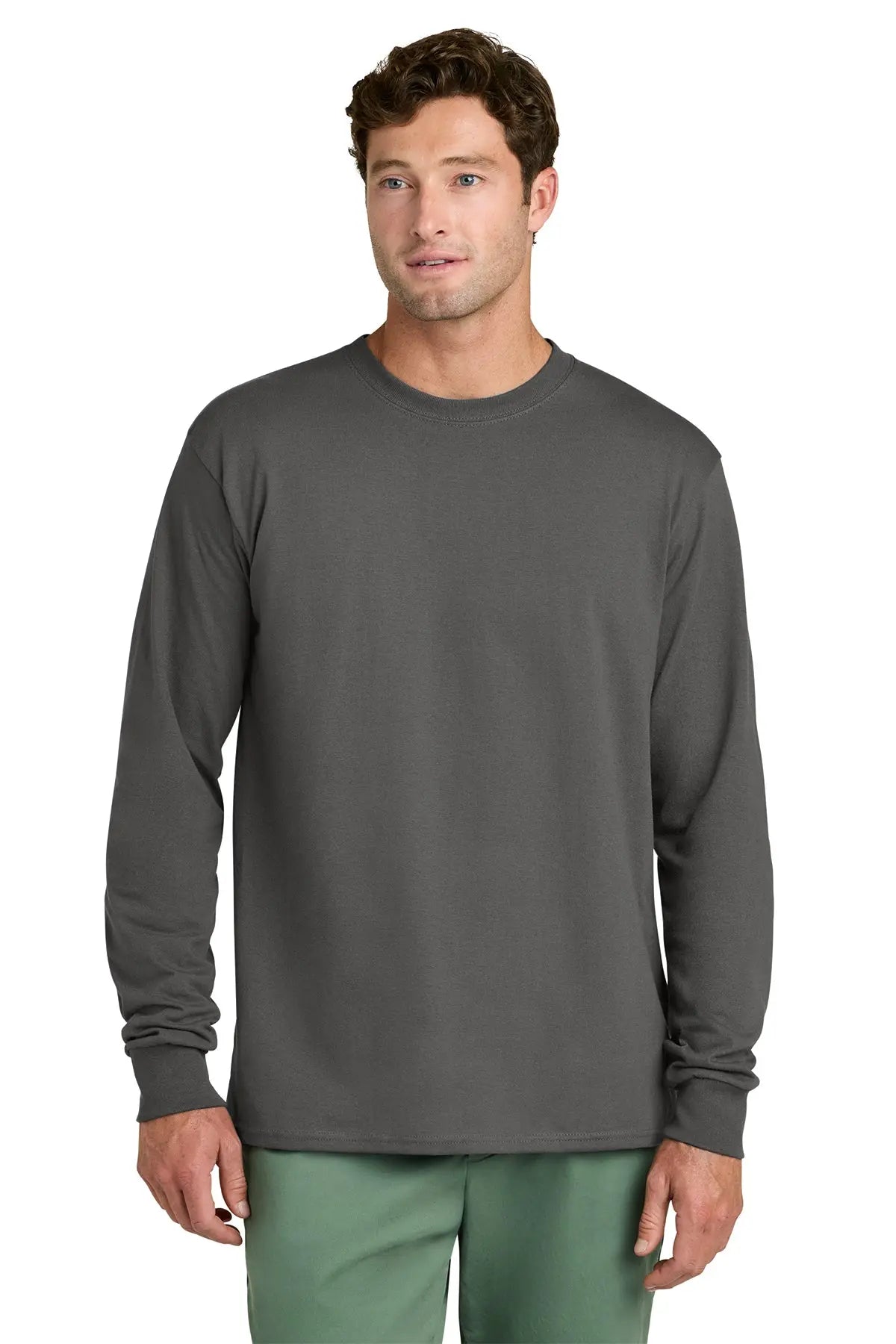 Port & Co™ Long Sleeve Core Cotton Tee #PC54LS