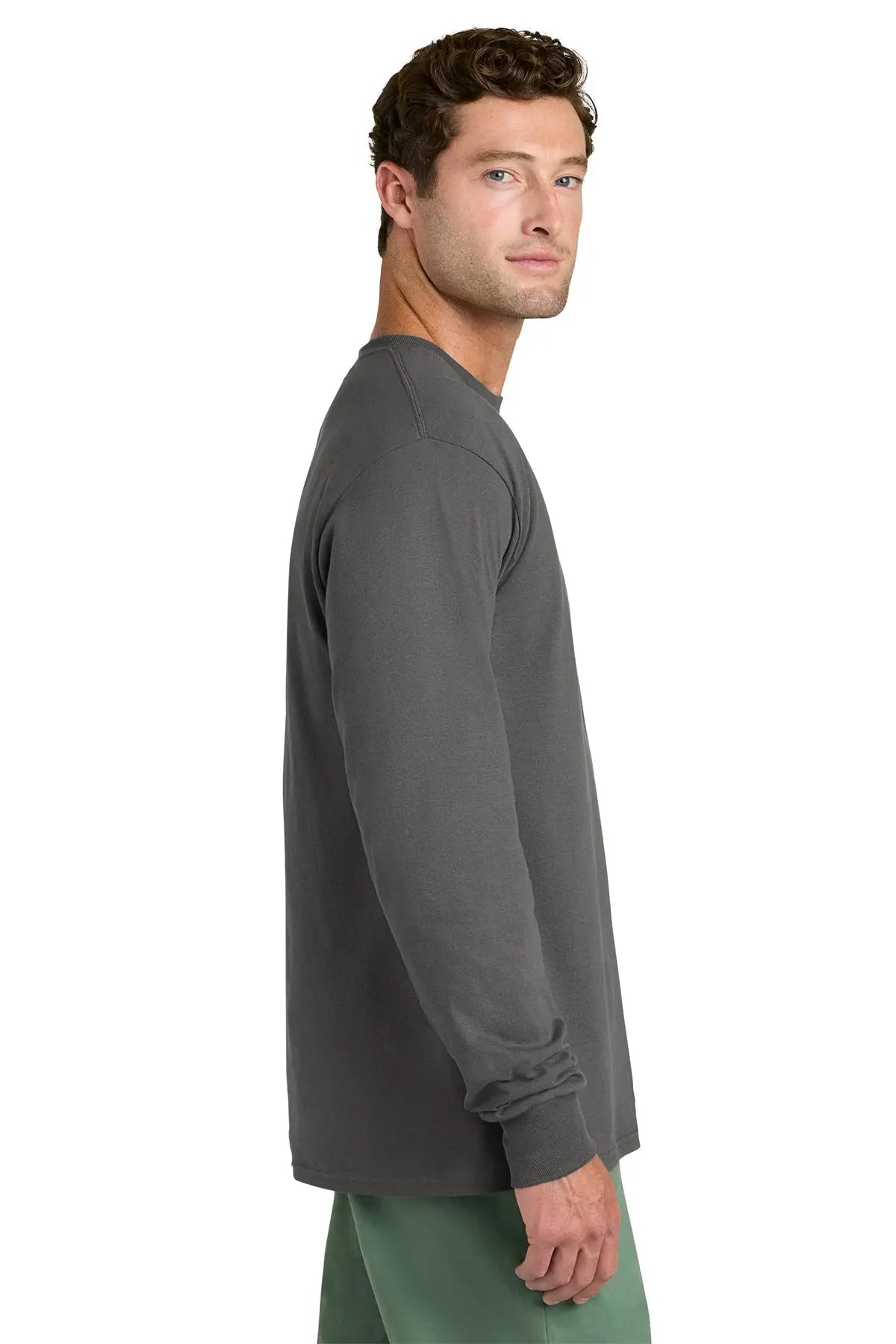 Port & Co™ Long Sleeve Core Cotton Tee #PC54LS