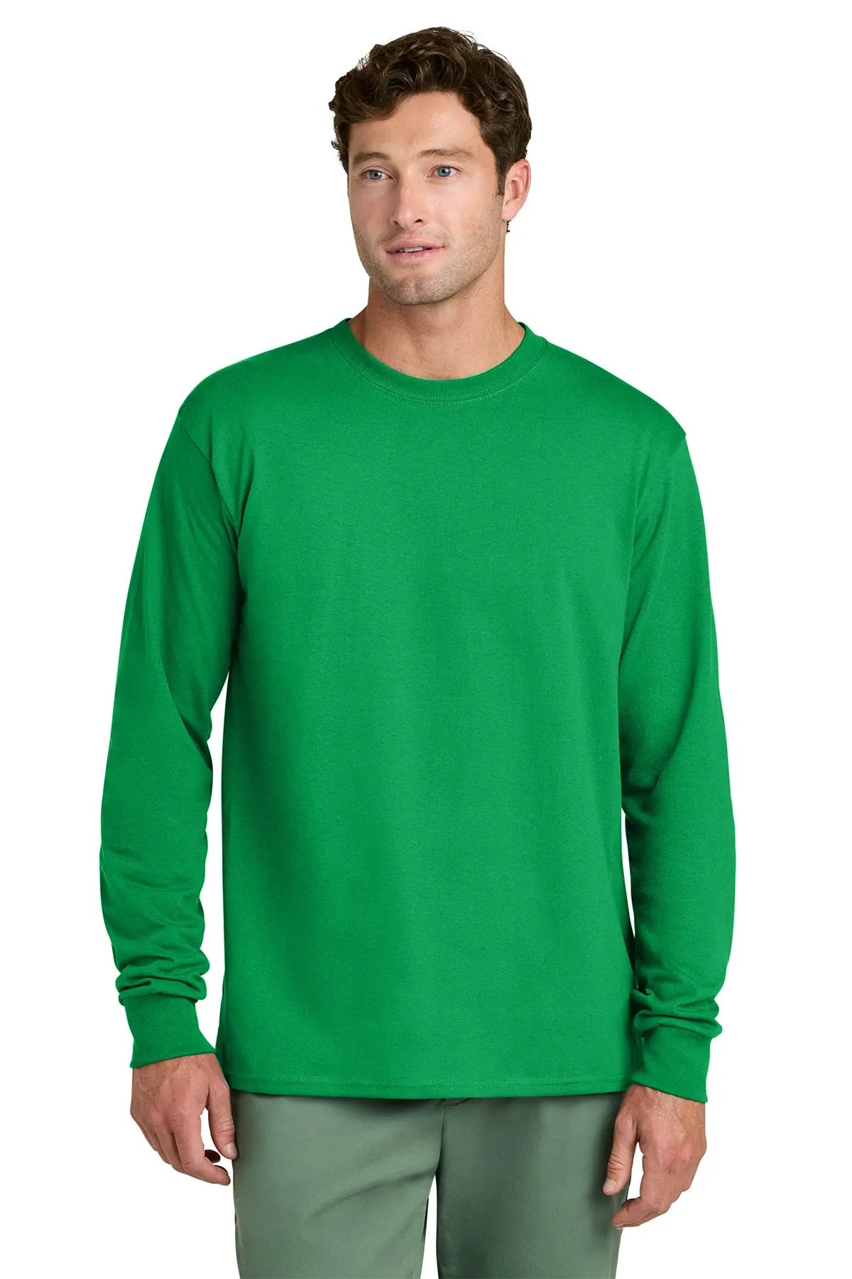 Port & Co™ Long Sleeve Core Cotton Tee #PC54LS