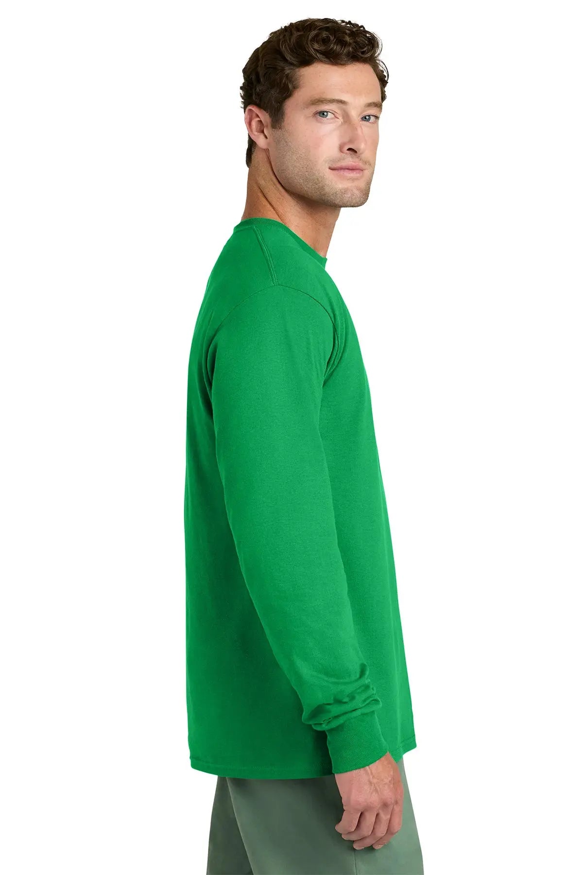 Port & Co™ Long Sleeve Core Cotton Tee #PC54LS