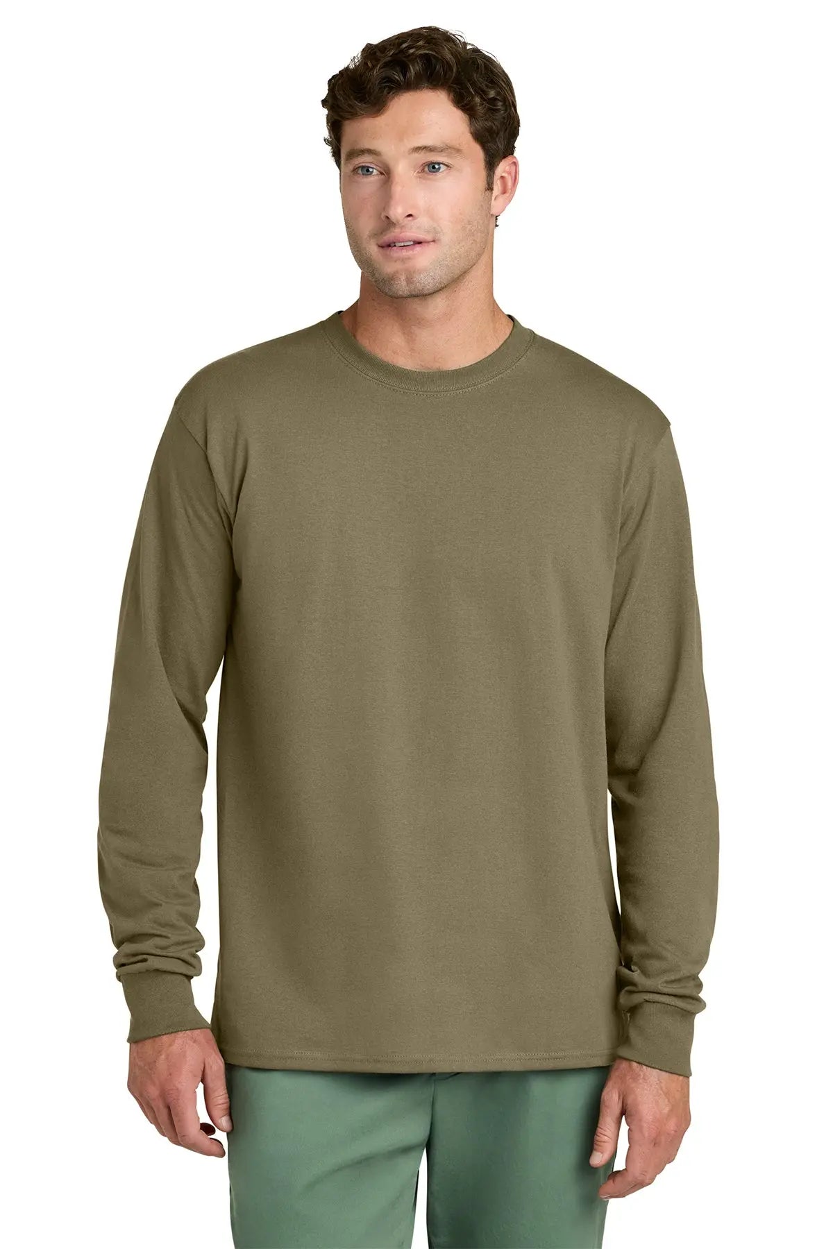 Port & Co™ Long Sleeve Core Cotton Tee #PC54LS