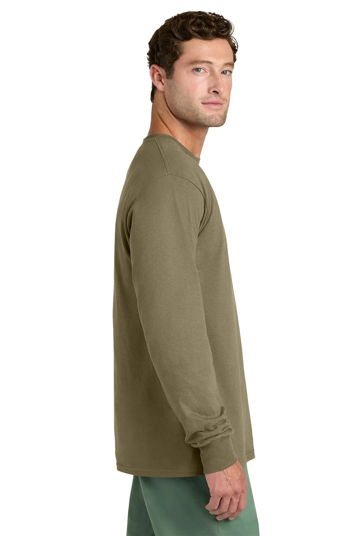 Port & Co™ Long Sleeve Core Cotton Tee #PC54LS