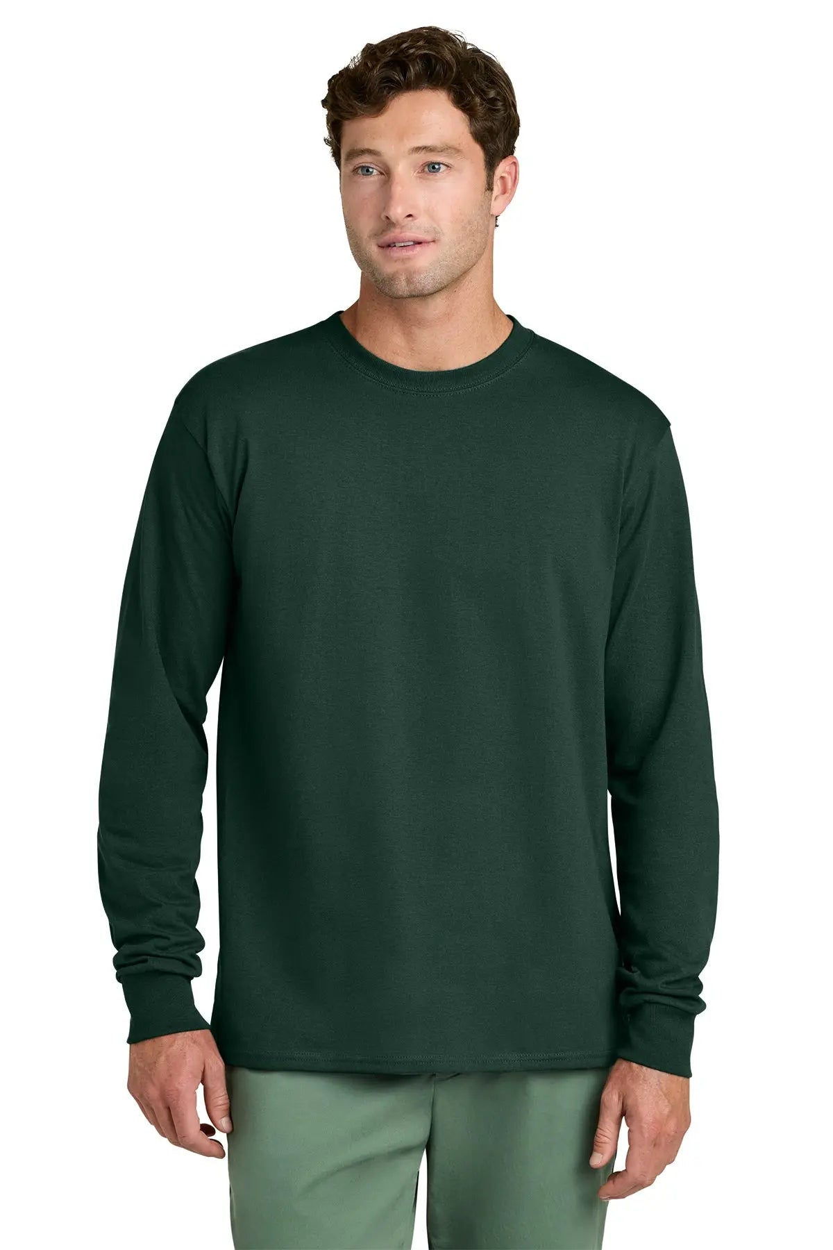 Port & Co™ Long Sleeve Core Cotton Tee #PC54LS