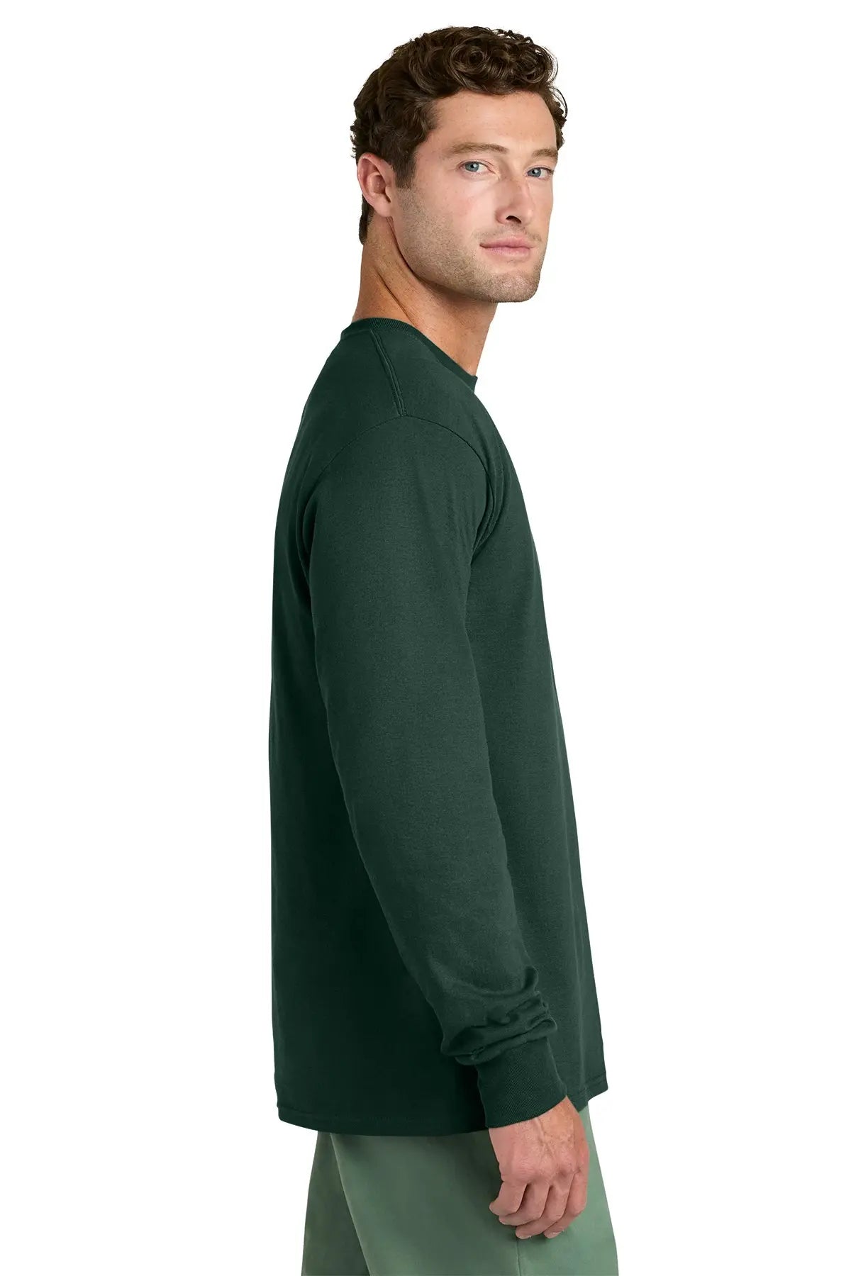 Port & Co™ Long Sleeve Core Cotton Tee #PC54LS