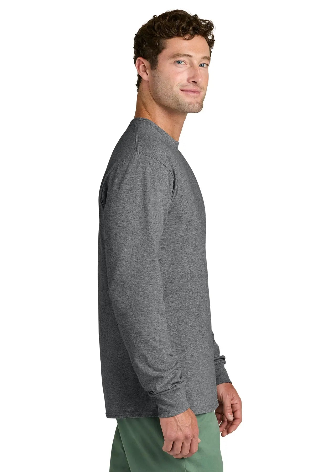 Port & Co™ Long Sleeve Core Cotton Tee #PC54LS