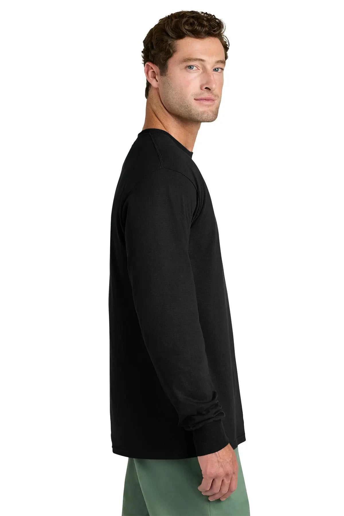 Port & Co™ Long Sleeve Core Cotton Tee #PC54LS