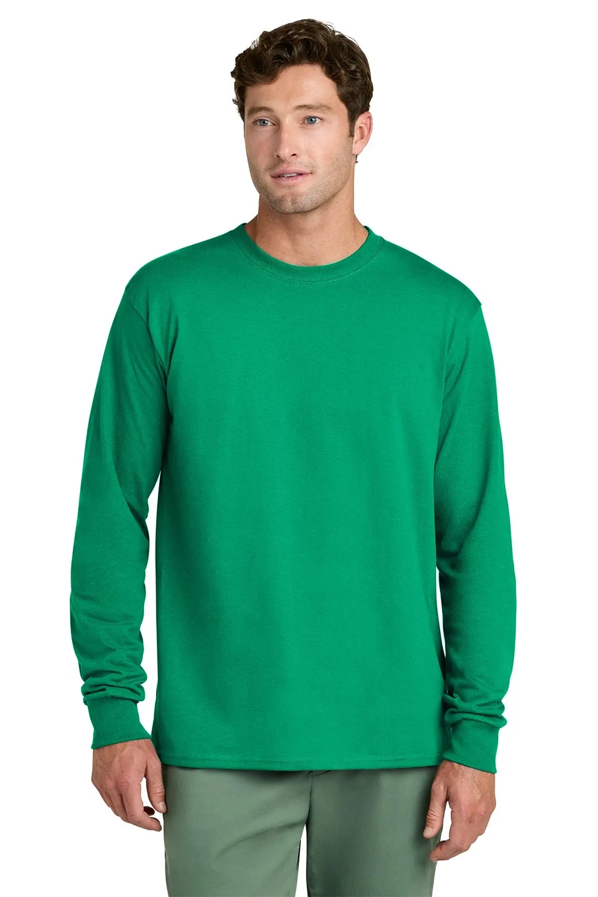 Port & Co™ Long Sleeve Core Cotton Tee #PC54LS