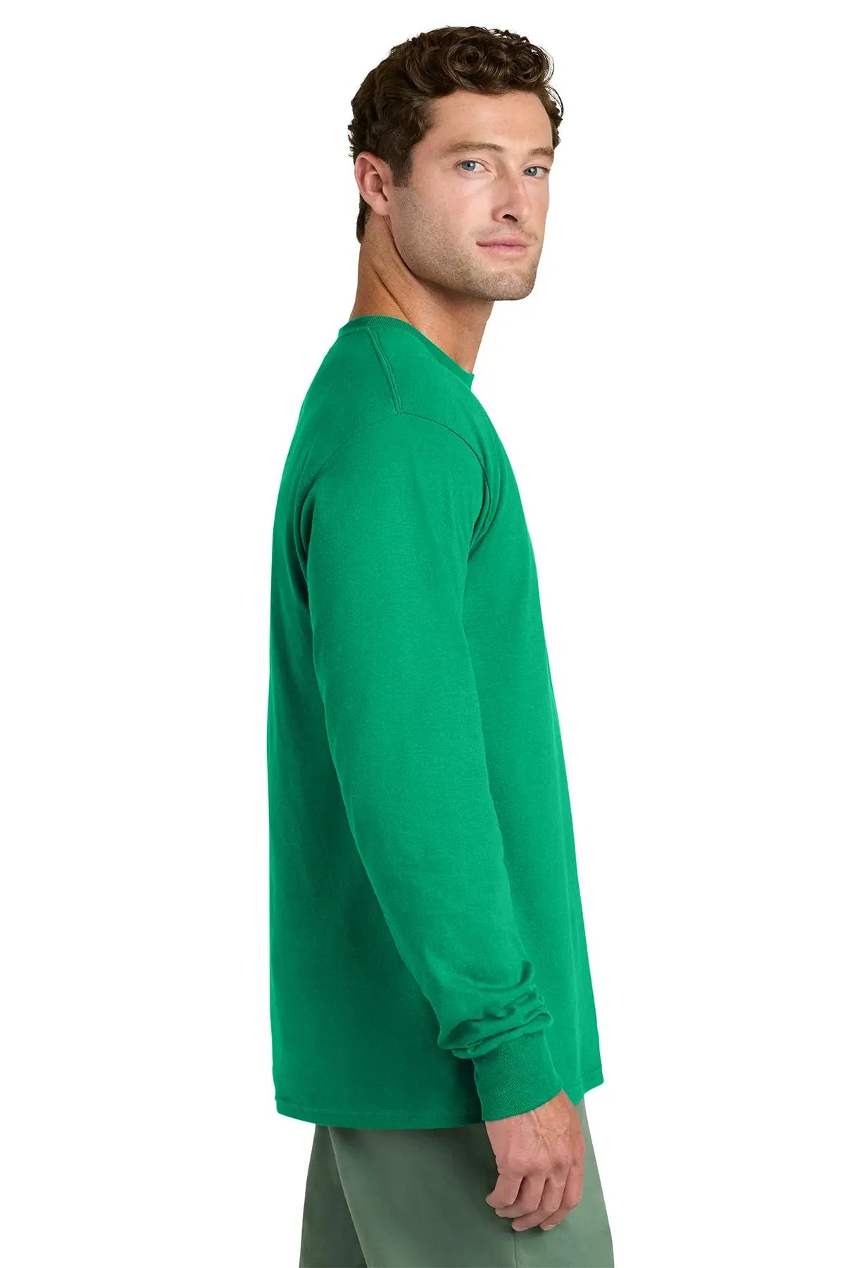 Port & Co™ Long Sleeve Core Cotton Tee #PC54LS