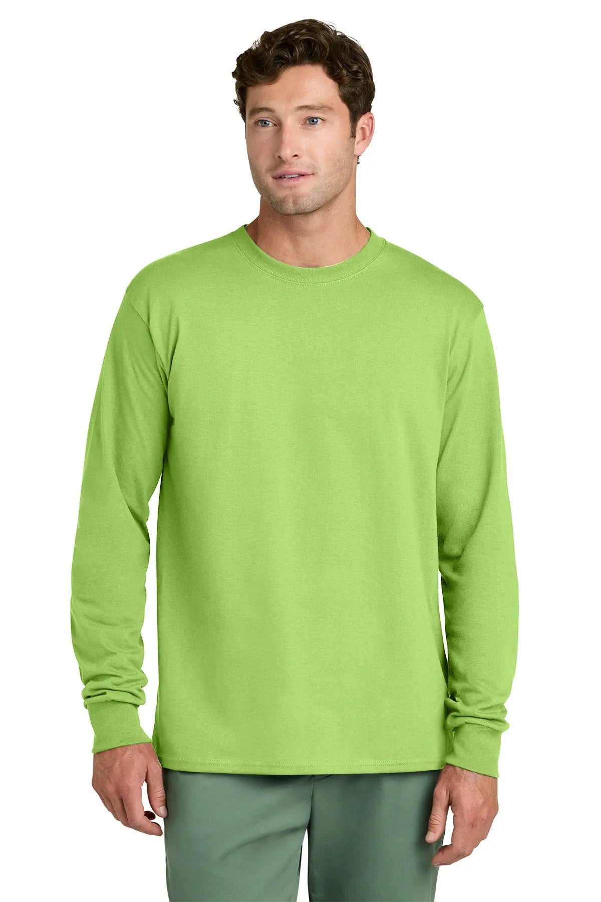 Port & Co™ Long Sleeve Core Cotton Tee #PC54LS
