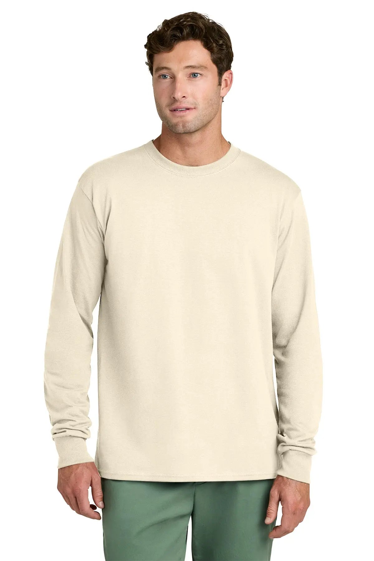 Port & Co™ Long Sleeve Core Cotton Tee #PC54LS