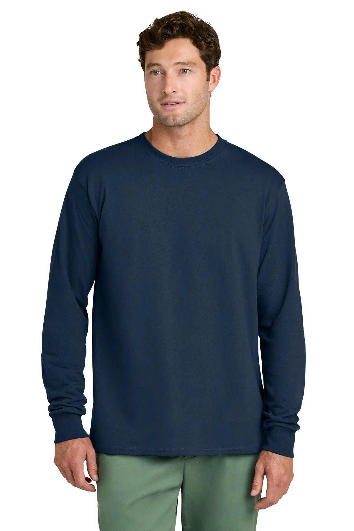 Port & Co™ Long Sleeve Core Cotton Tee #PC54LS