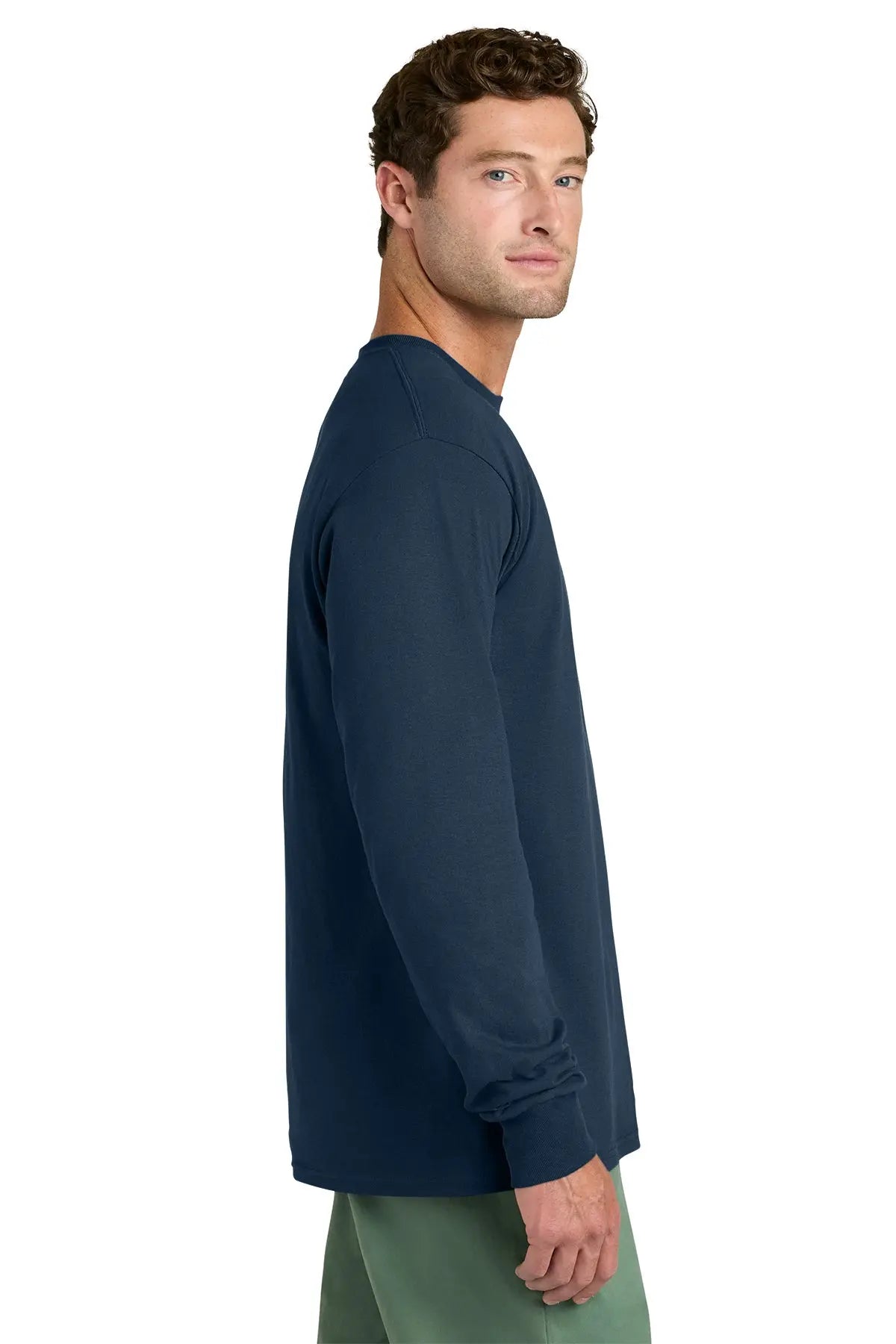Port & Co™ Long Sleeve Core Cotton Tee #PC54LS