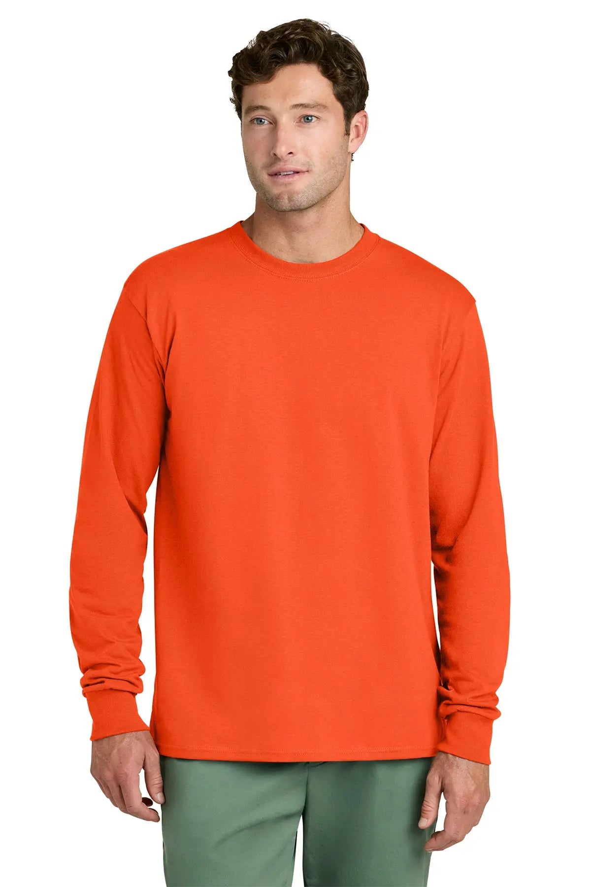 Port & Co™ Long Sleeve Core Cotton Tee #PC54LS
