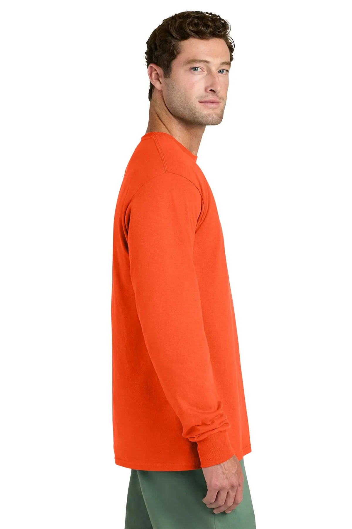 Port & Co™ Long Sleeve Core Cotton Tee #PC54LS