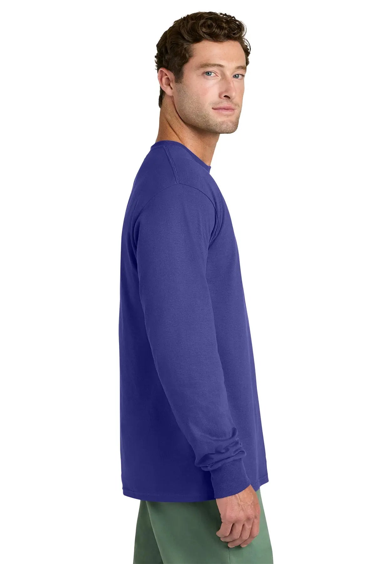 Port & Co™ Long Sleeve Core Cotton Tee #PC54LS