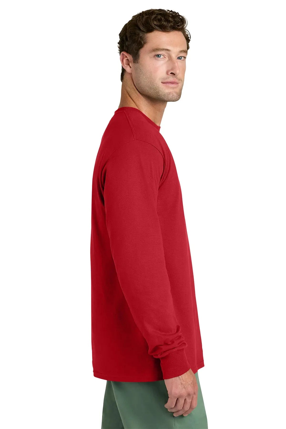 Port & Co™ Long Sleeve Core Cotton Tee #PC54LS