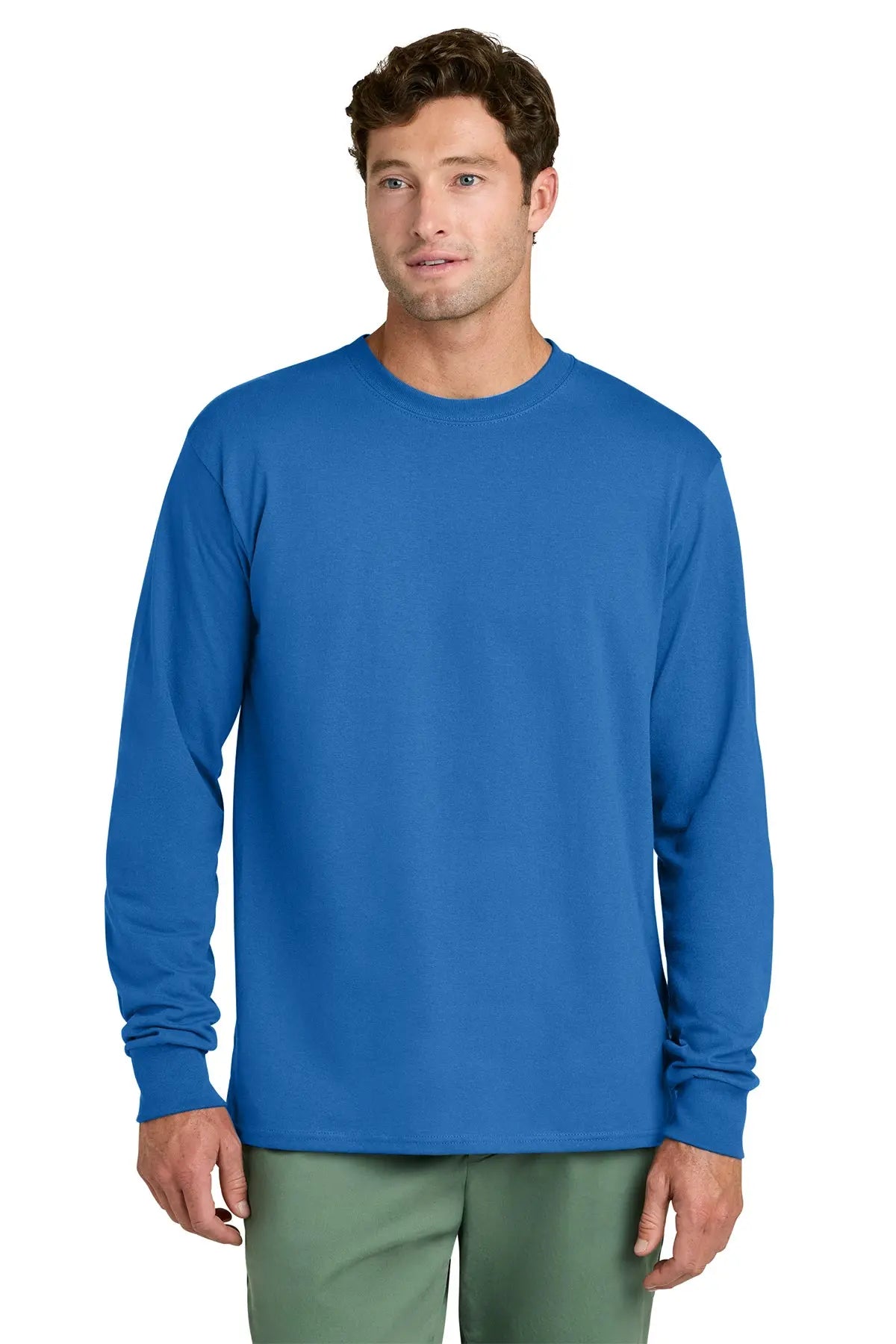 Port & Co™ Long Sleeve Core Cotton Tee #PC54LS