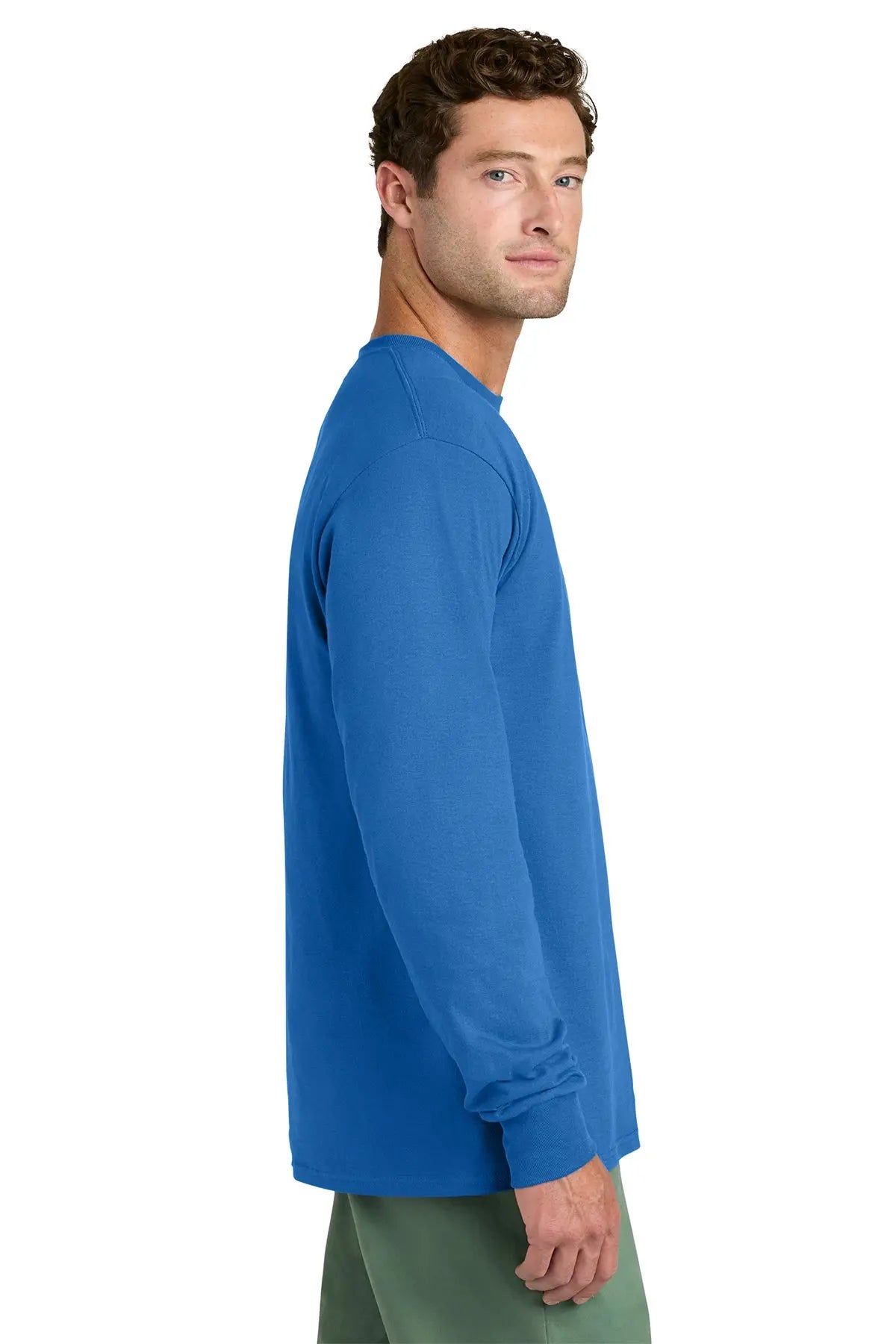 Port & Co™ Long Sleeve Core Cotton Tee #PC54LS