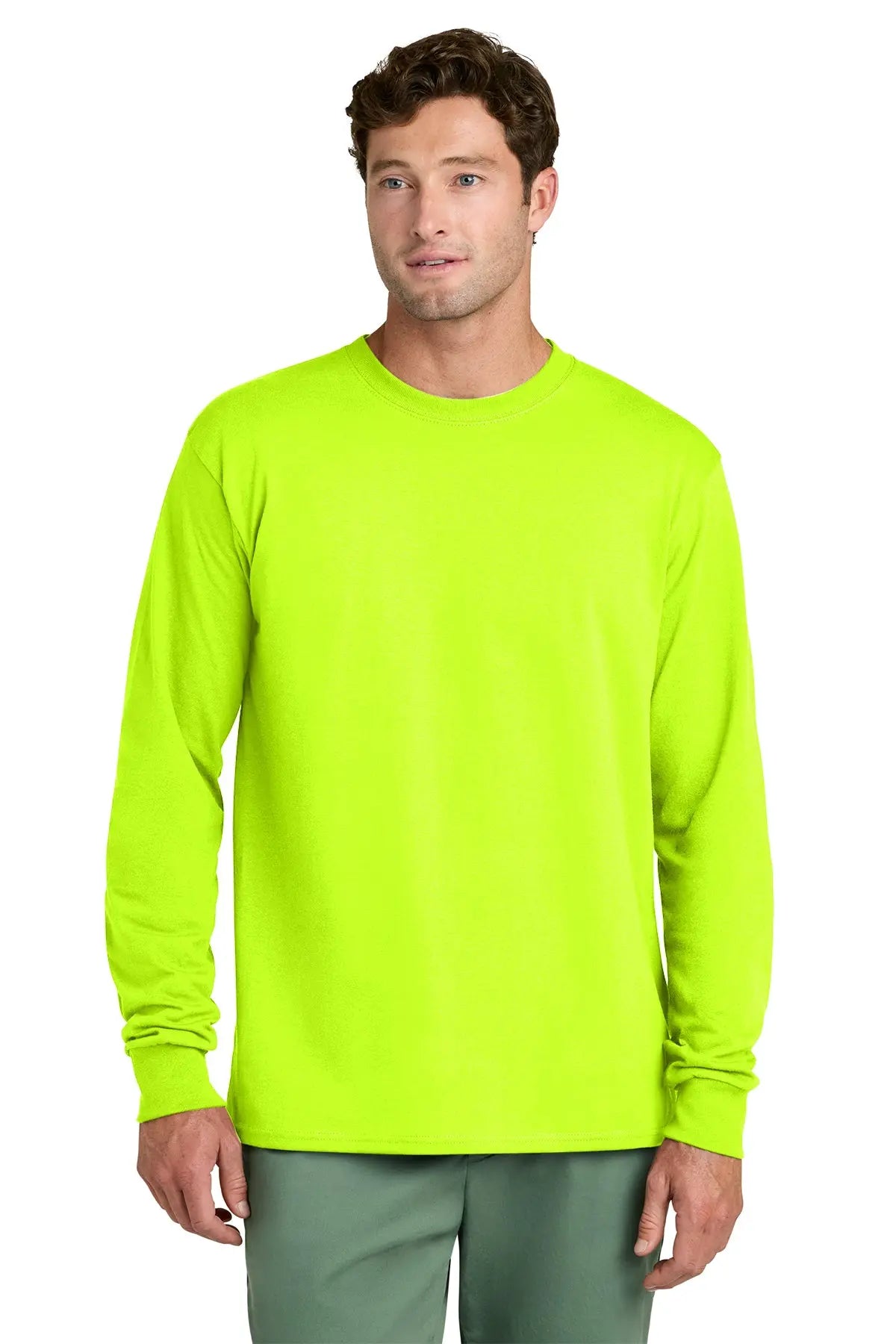 Port & Co™ Long Sleeve Core Cotton Tee #PC54LS