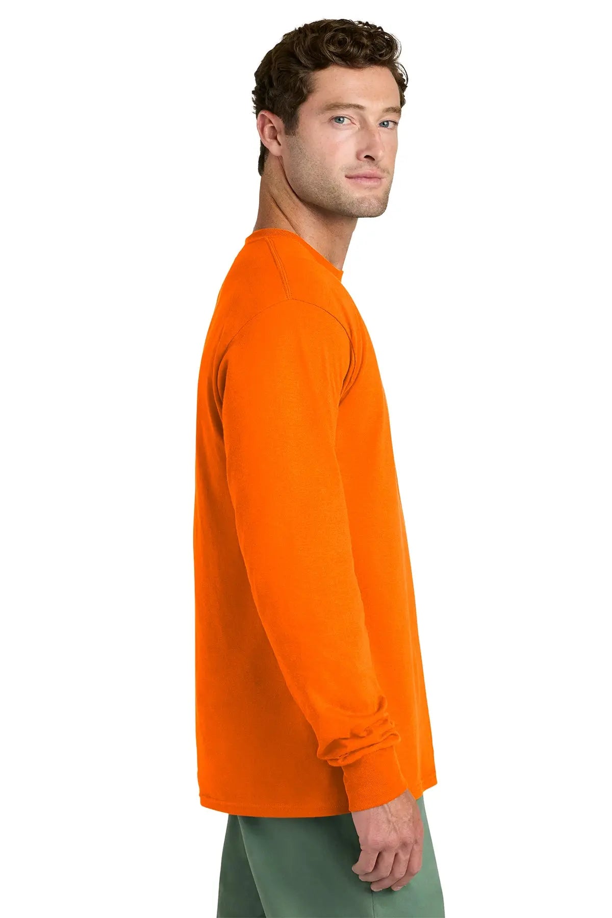 Port & Co™ Long Sleeve Core Cotton Tee #PC54LS
