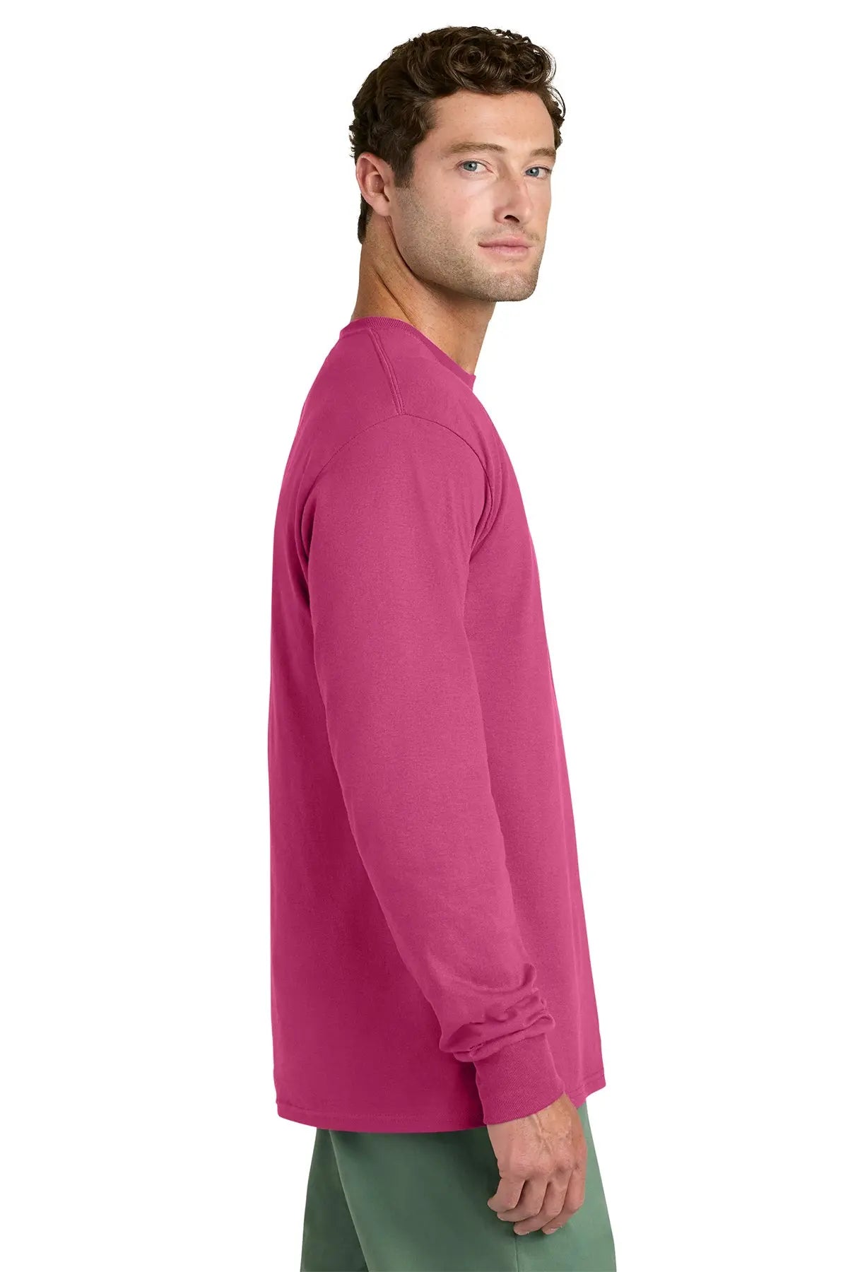 Port & Co™ Long Sleeve Core Cotton Tee #PC54LS