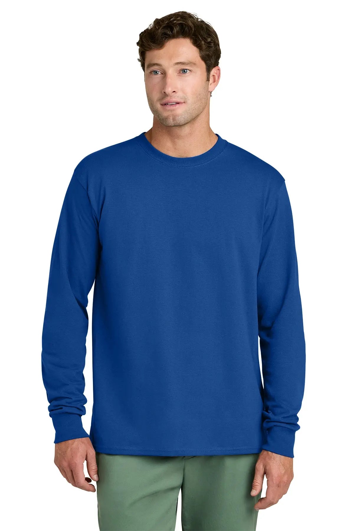 Port & Co™ Long Sleeve Core Cotton Tee #PC54LS