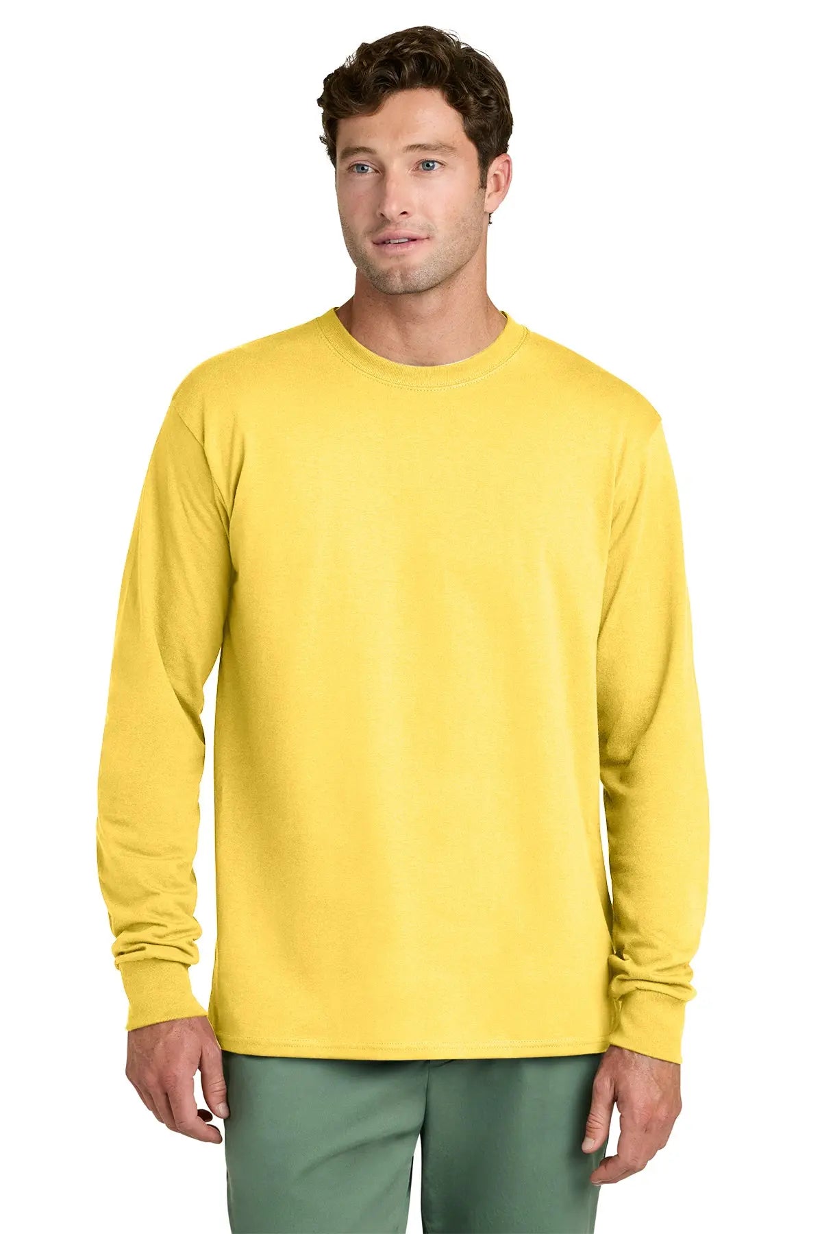 Port & Co™ Long Sleeve Core Cotton Tee #PC54LS