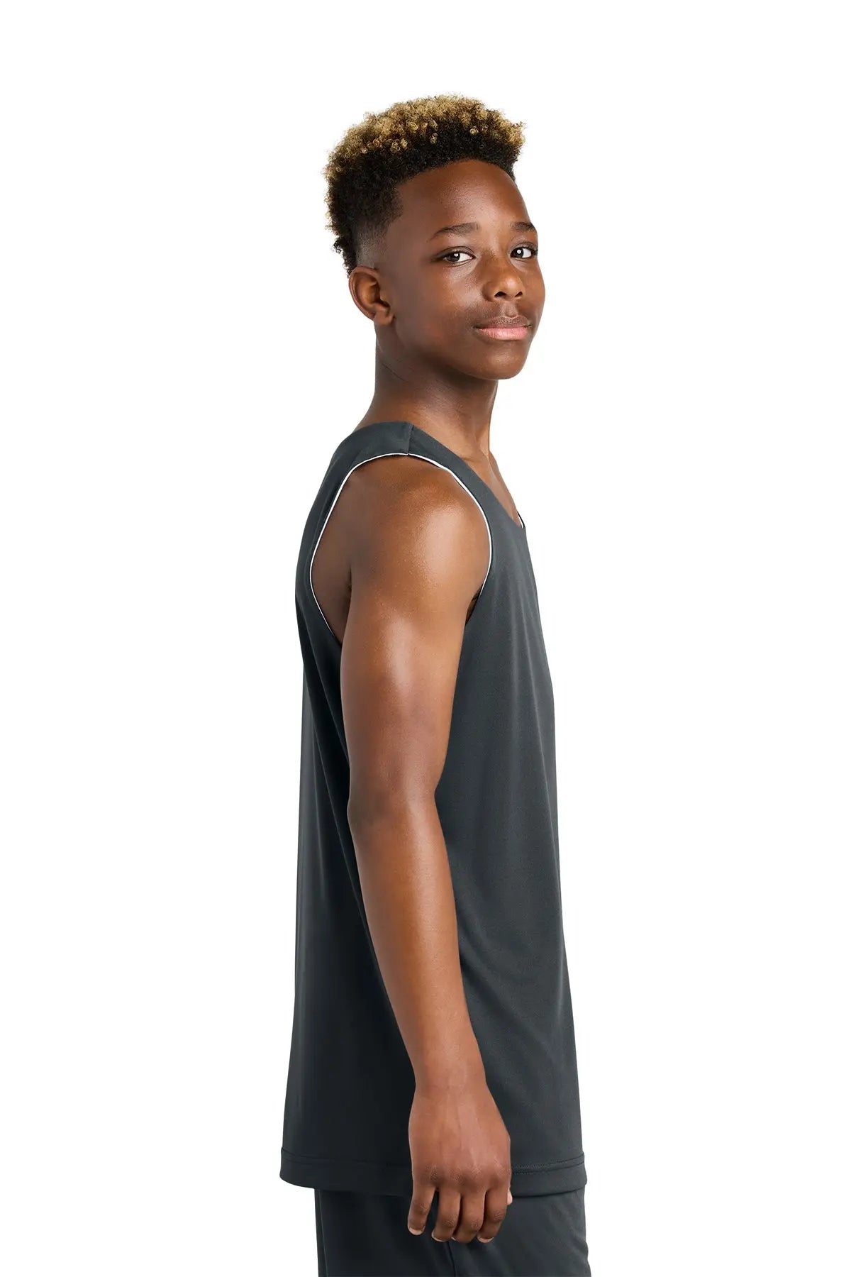 Sport-Tek® Youth PosiCharge® Competitor™ Rev Tank #YST551 Game Over Merch