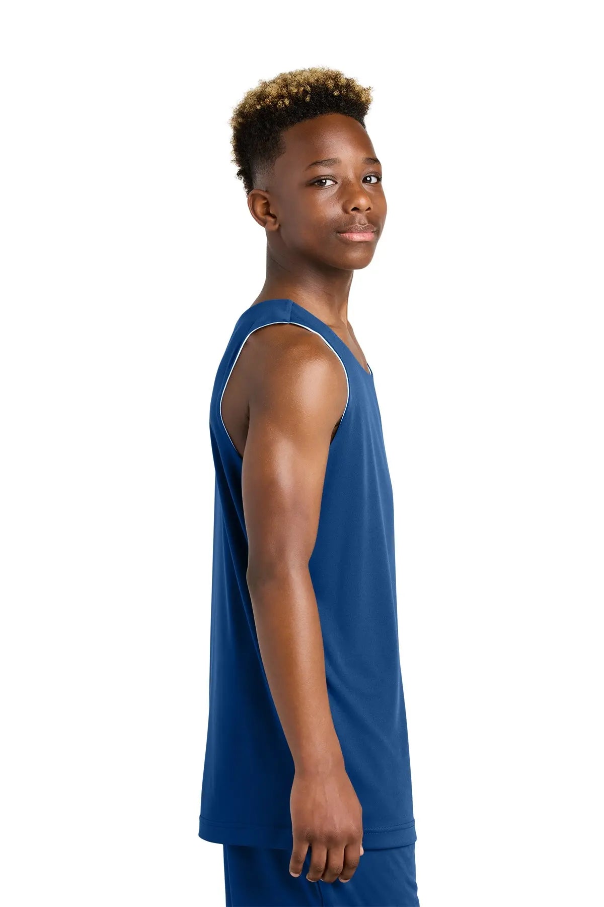 Sport-Tek® Youth PosiCharge® Competitor™ Rev Tank #YST551 Game Over Merch