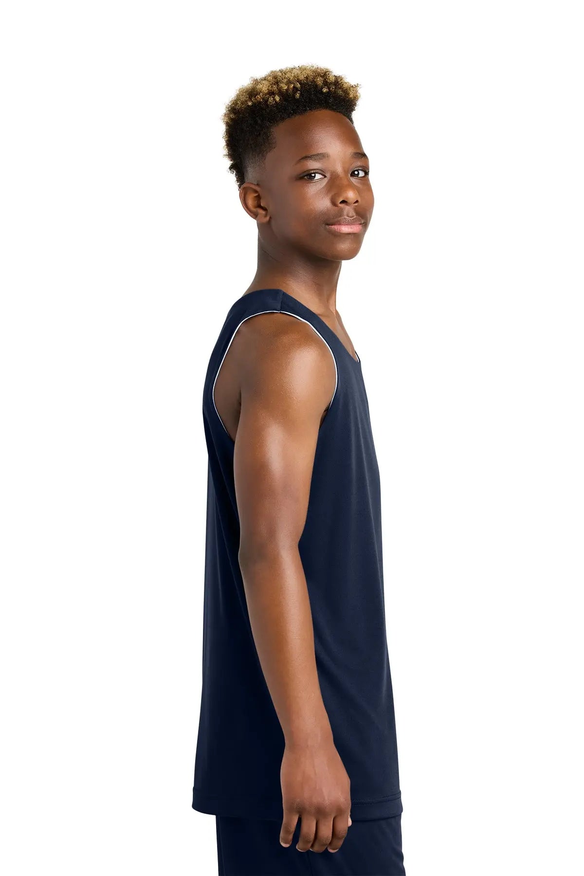 Sport-Tek® Youth PosiCharge® Competitor™ Rev Tank #YST551 Game Over Merch