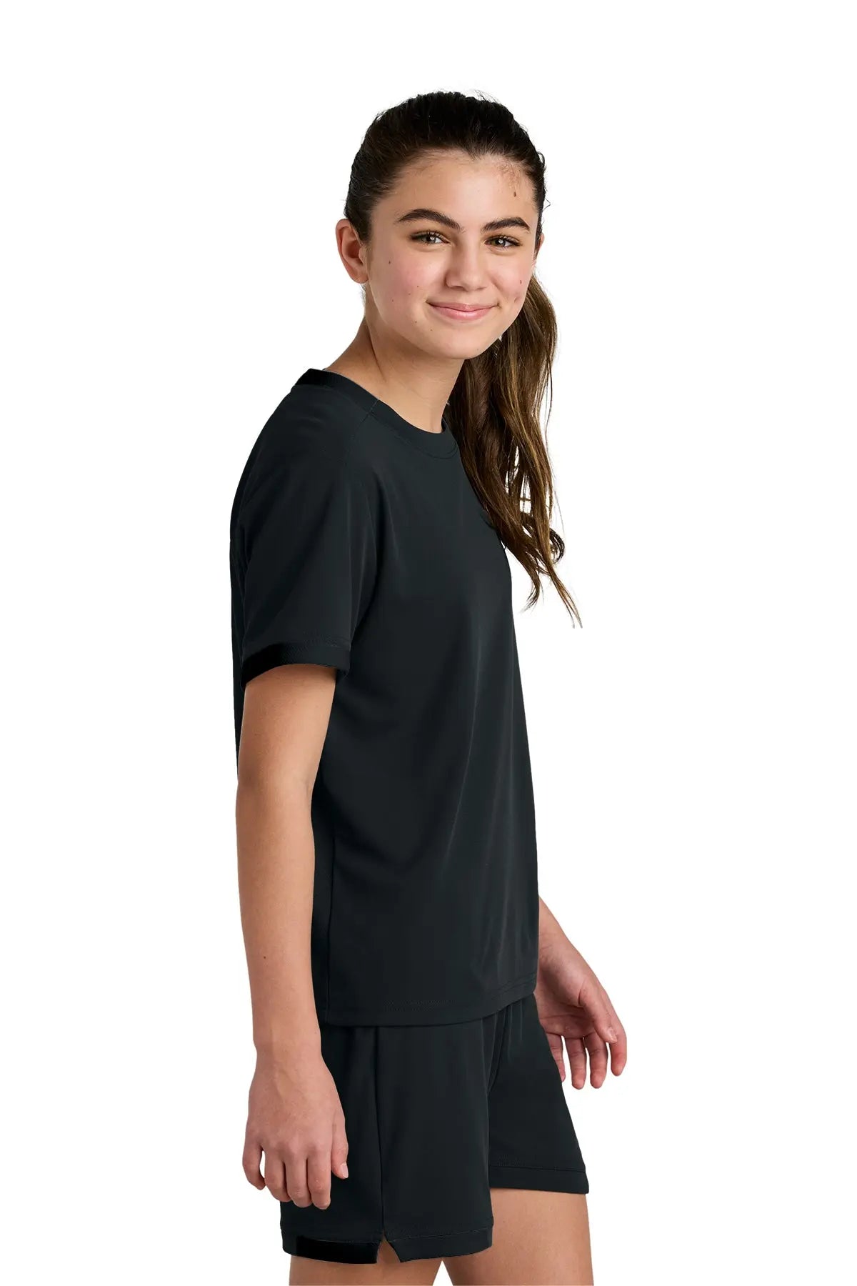Sport-Tek® Youth Club Short Sleeve Crew #YST440
