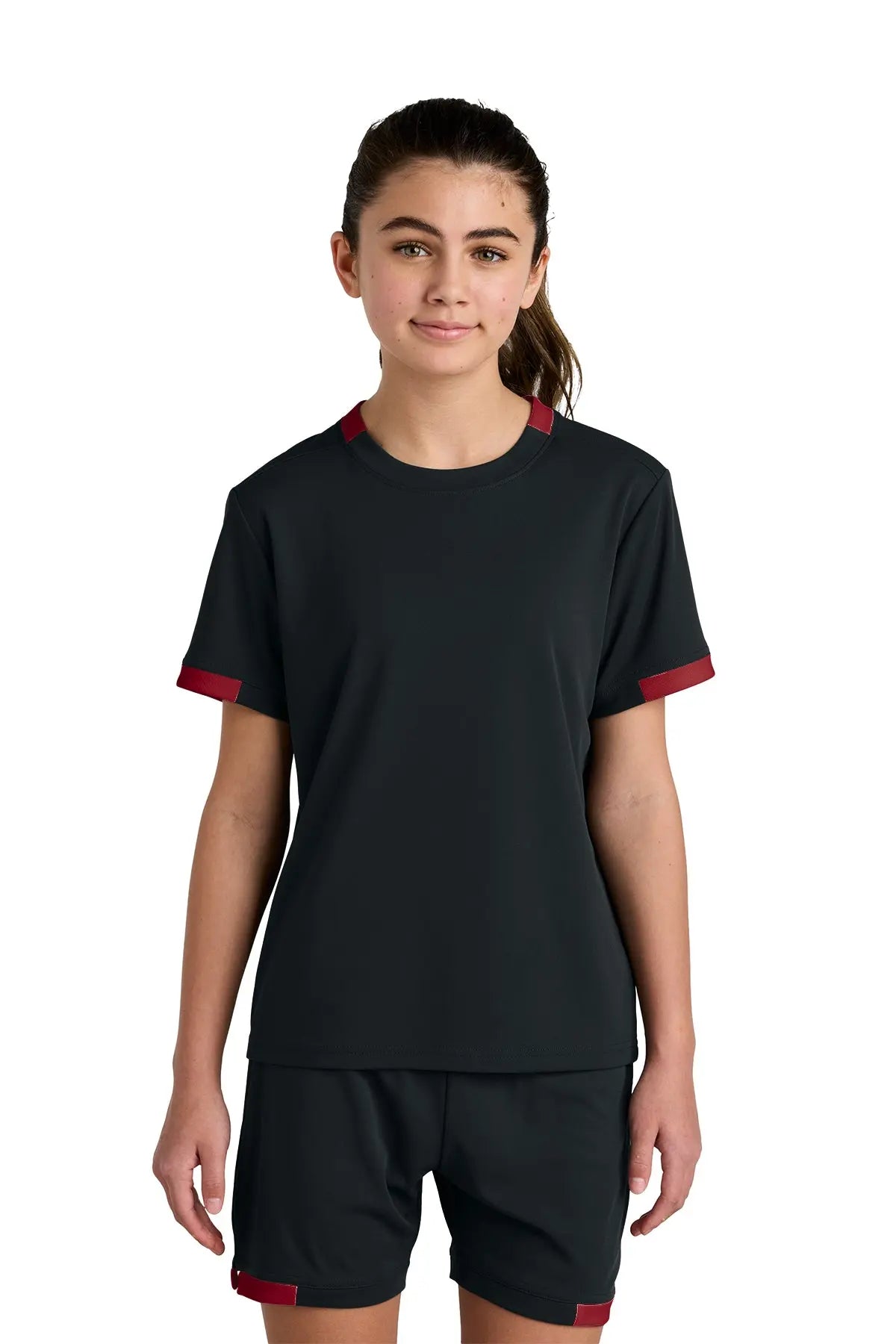 Sport-Tek® Youth Club Short Sleeve Crew #YST440