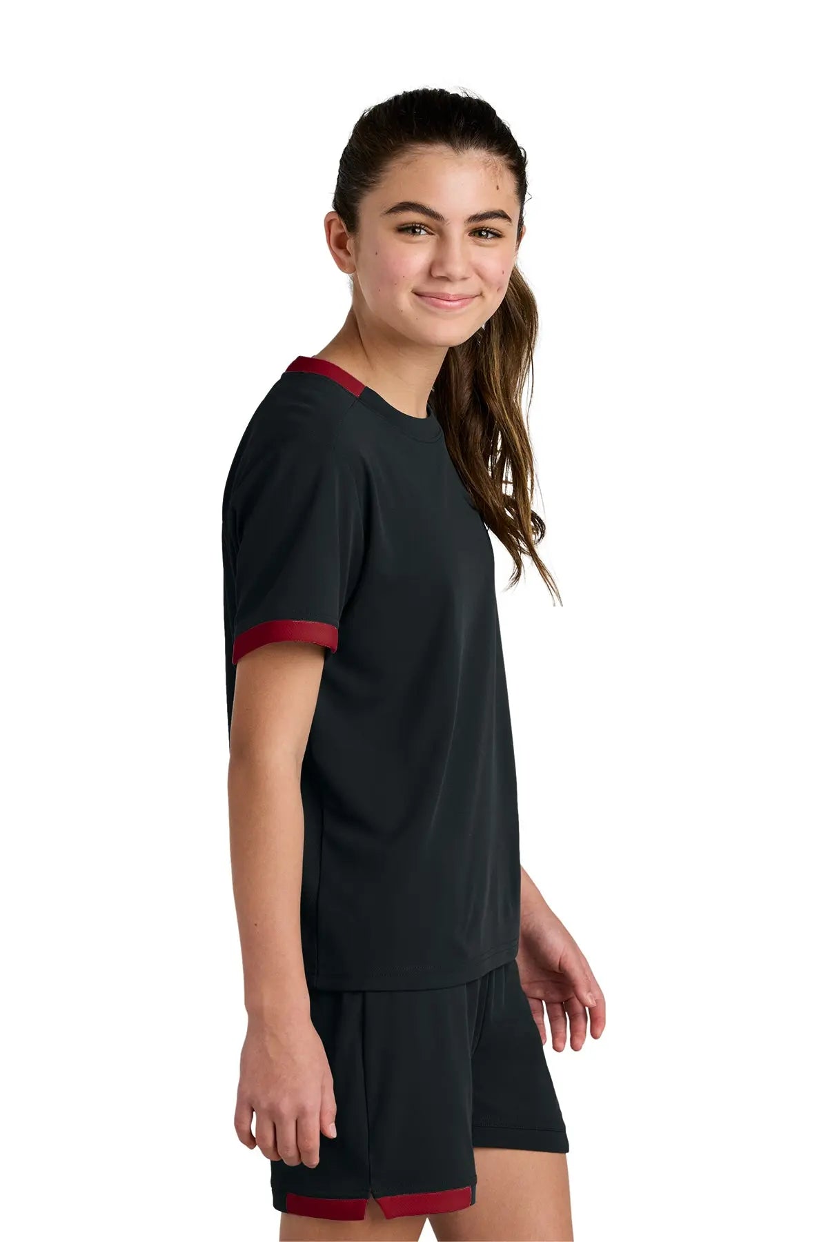 Sport-Tek® Youth Club Short Sleeve Crew #YST440