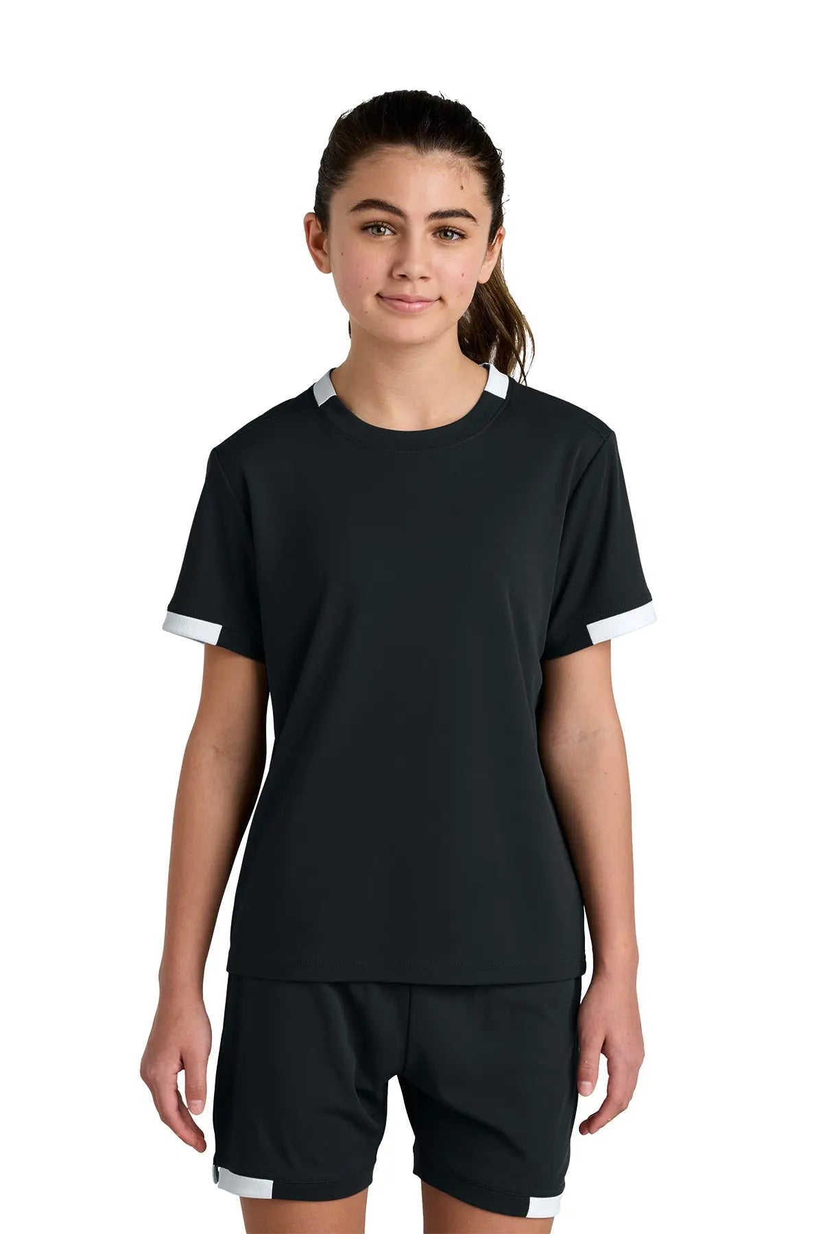 Sport-Tek® Youth Club Short Sleeve Crew #YST440