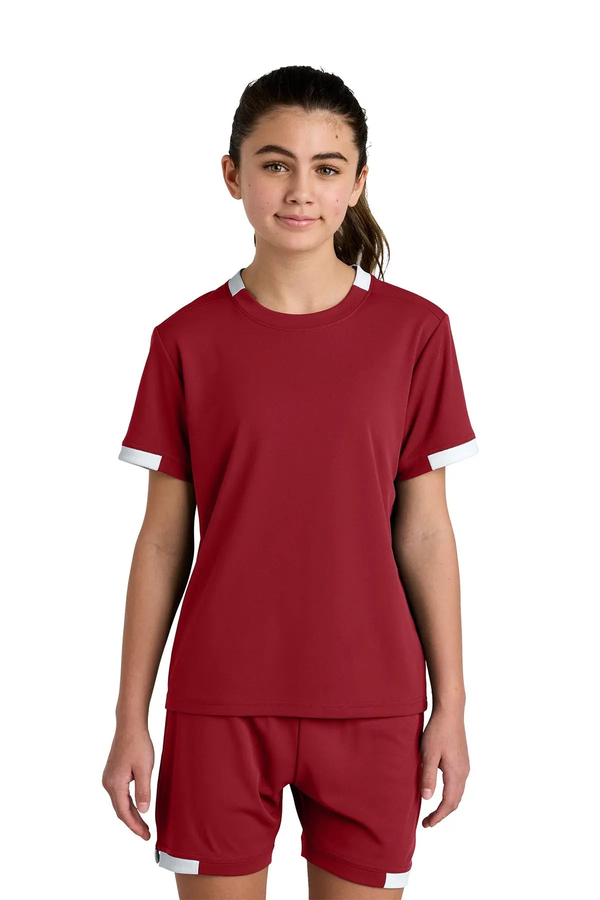 Sport-Tek® Youth Club Short Sleeve Crew #YST440