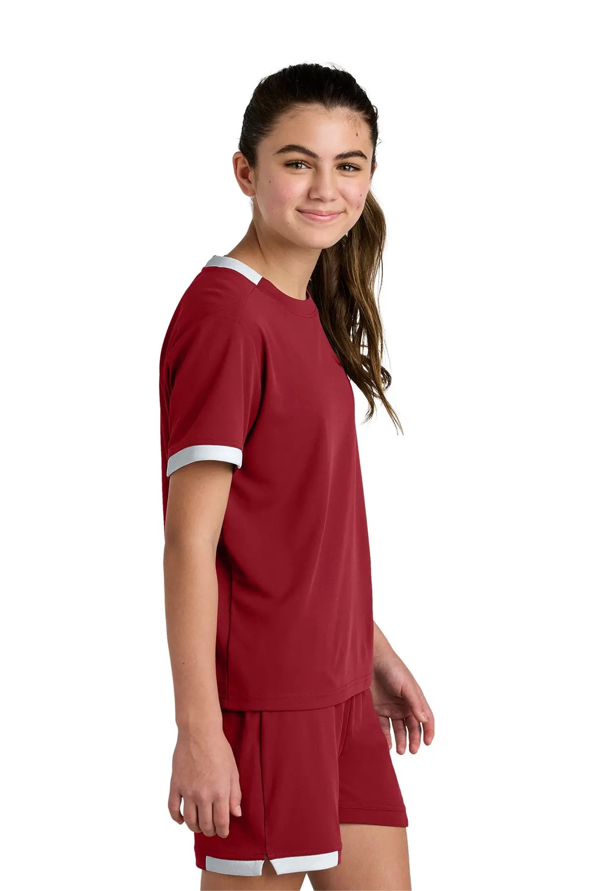 Sport-Tek® Youth Club Short Sleeve Crew #YST440